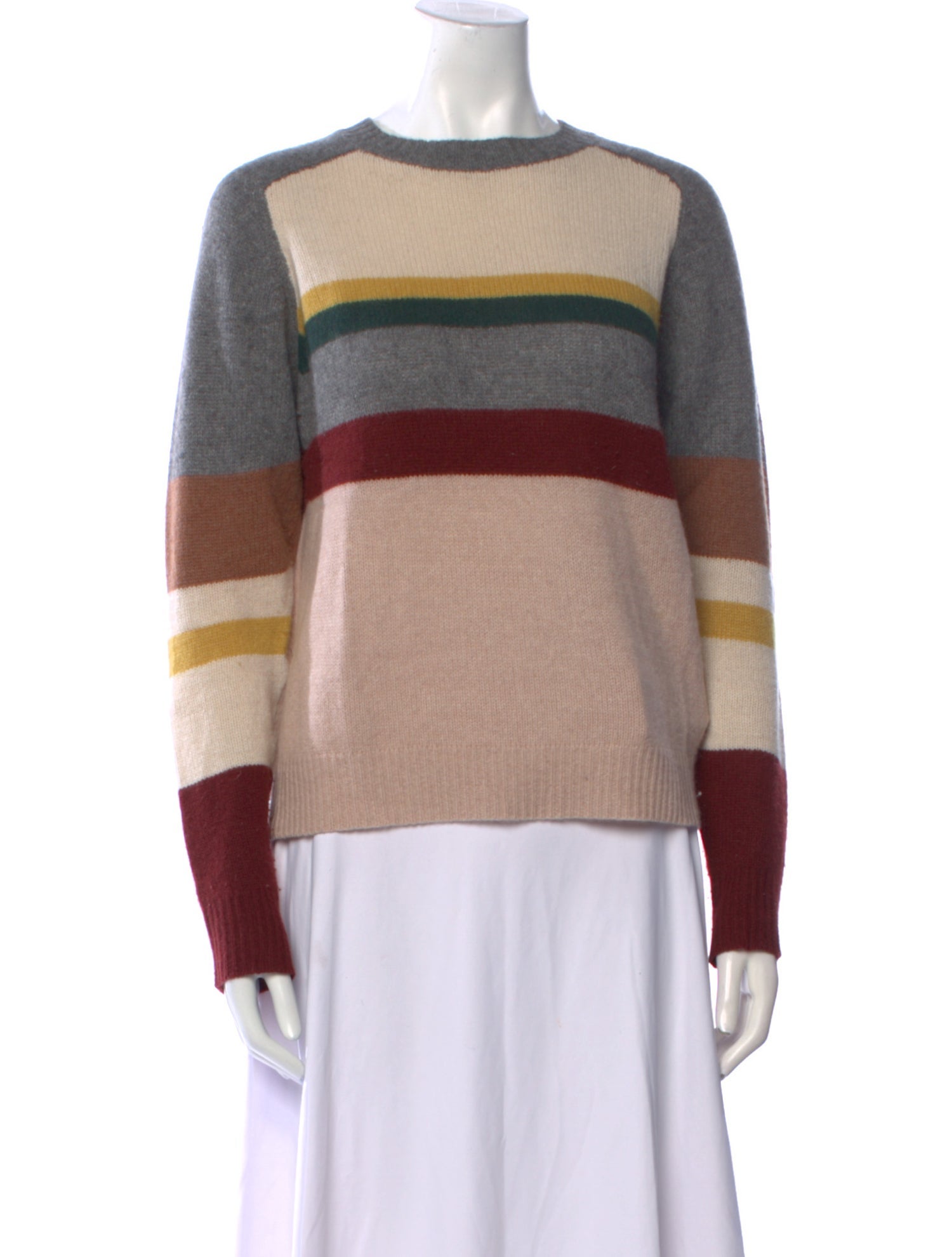 360 Cashmere Cashmere Striped Sweater