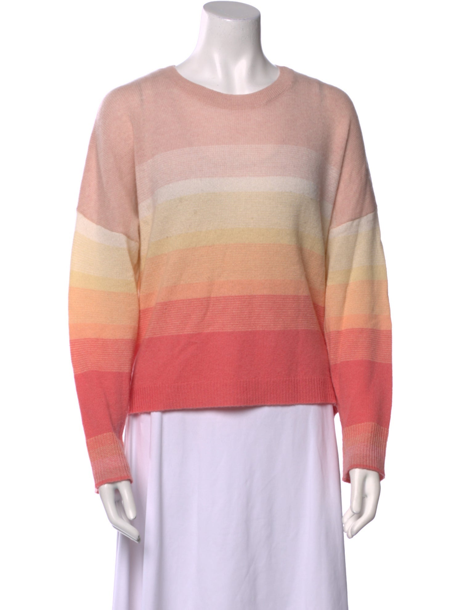 360 Cashmere Cashmere Striped Sweater