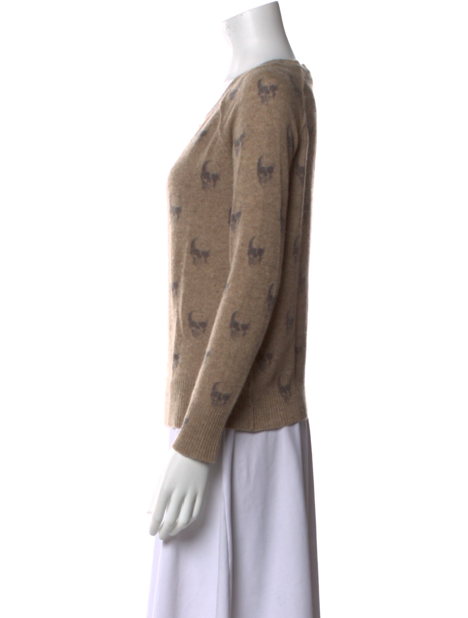 360 Cashmere Cashmere Printed Sweater