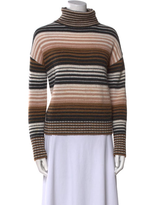 360 Cashmere Merino Wool Striped Sweater