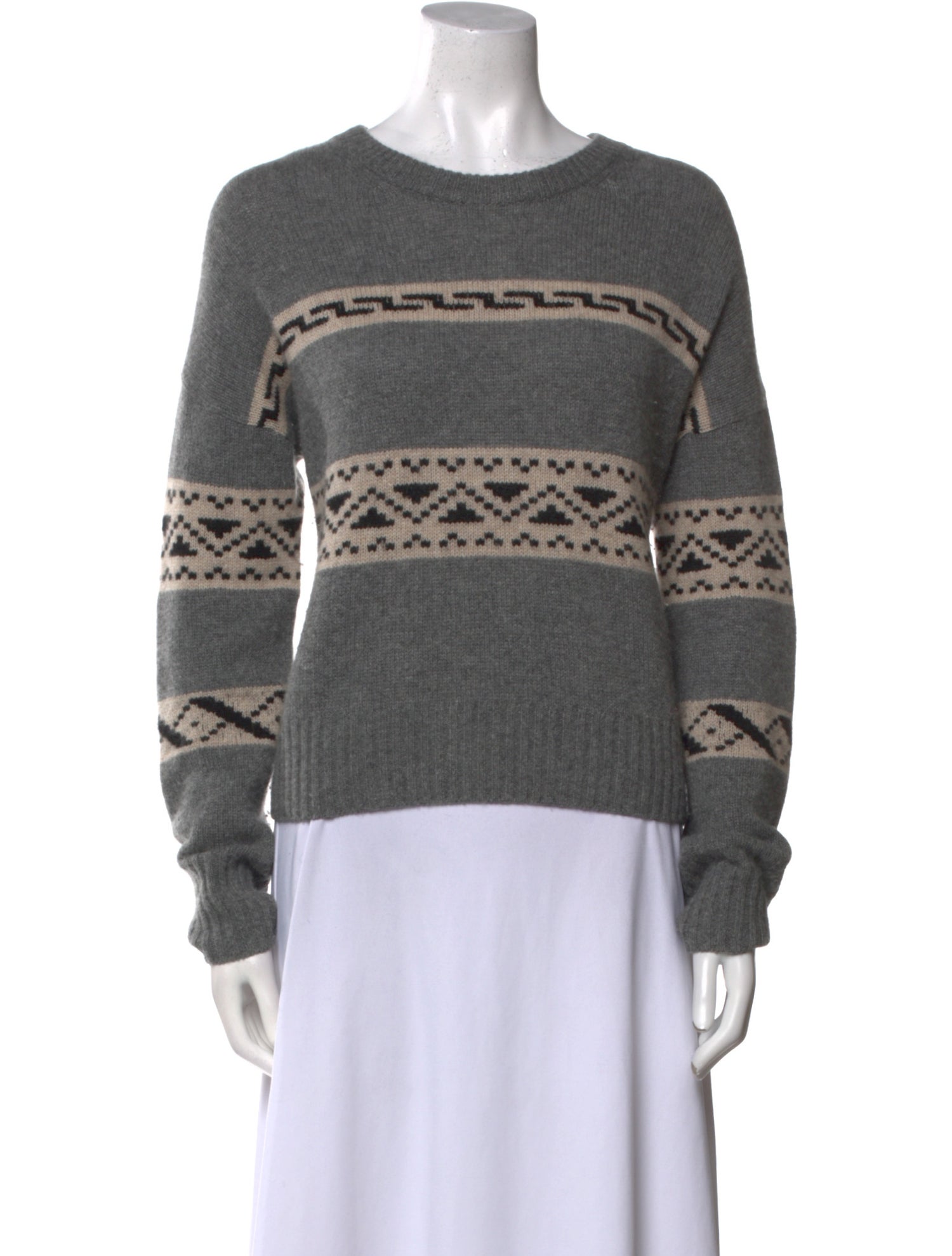 360 Cashmere Cashmere Printed Sweater