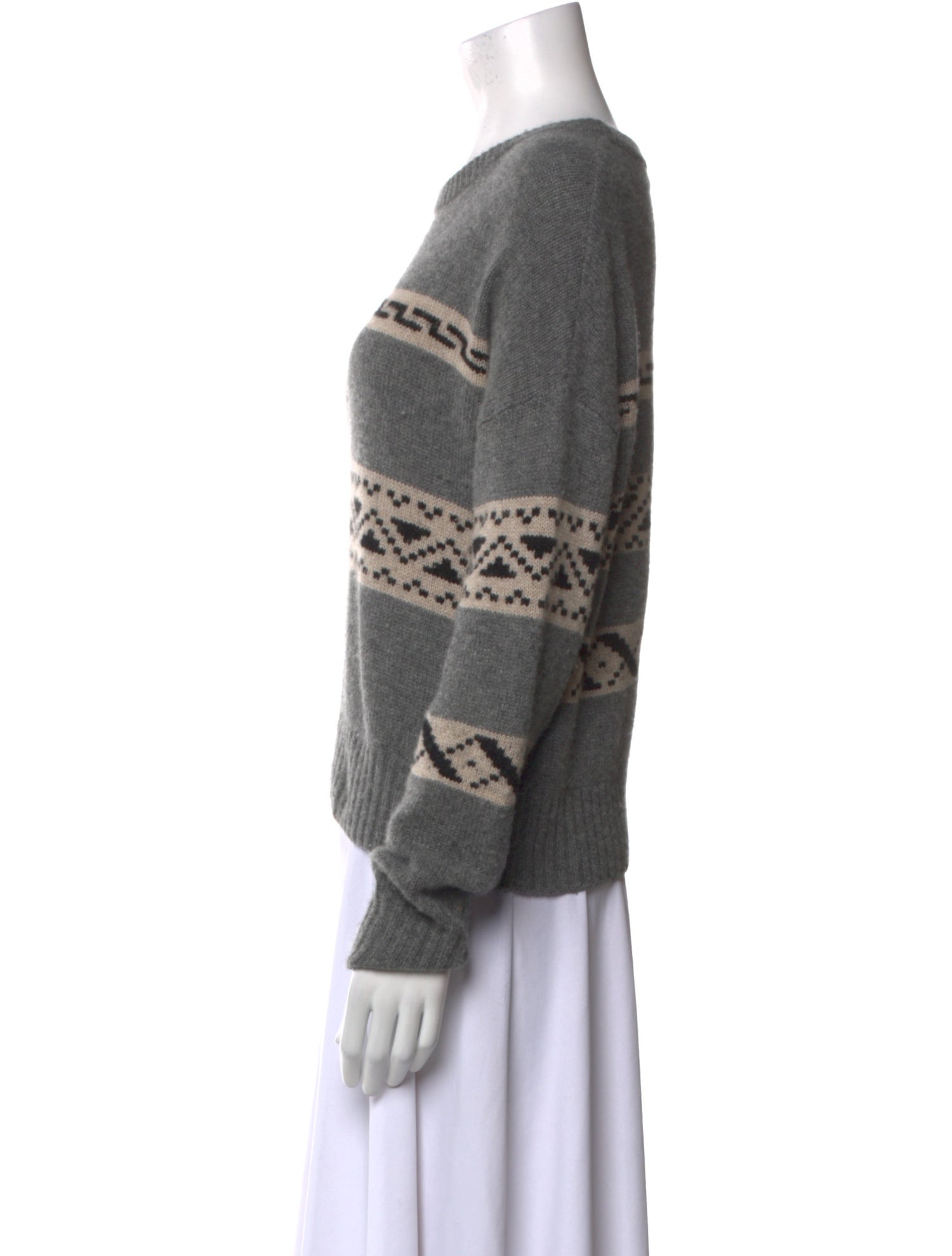 360 Cashmere Cashmere Printed Sweater