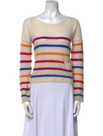 360 Cashmere Cashmere Striped Sweater