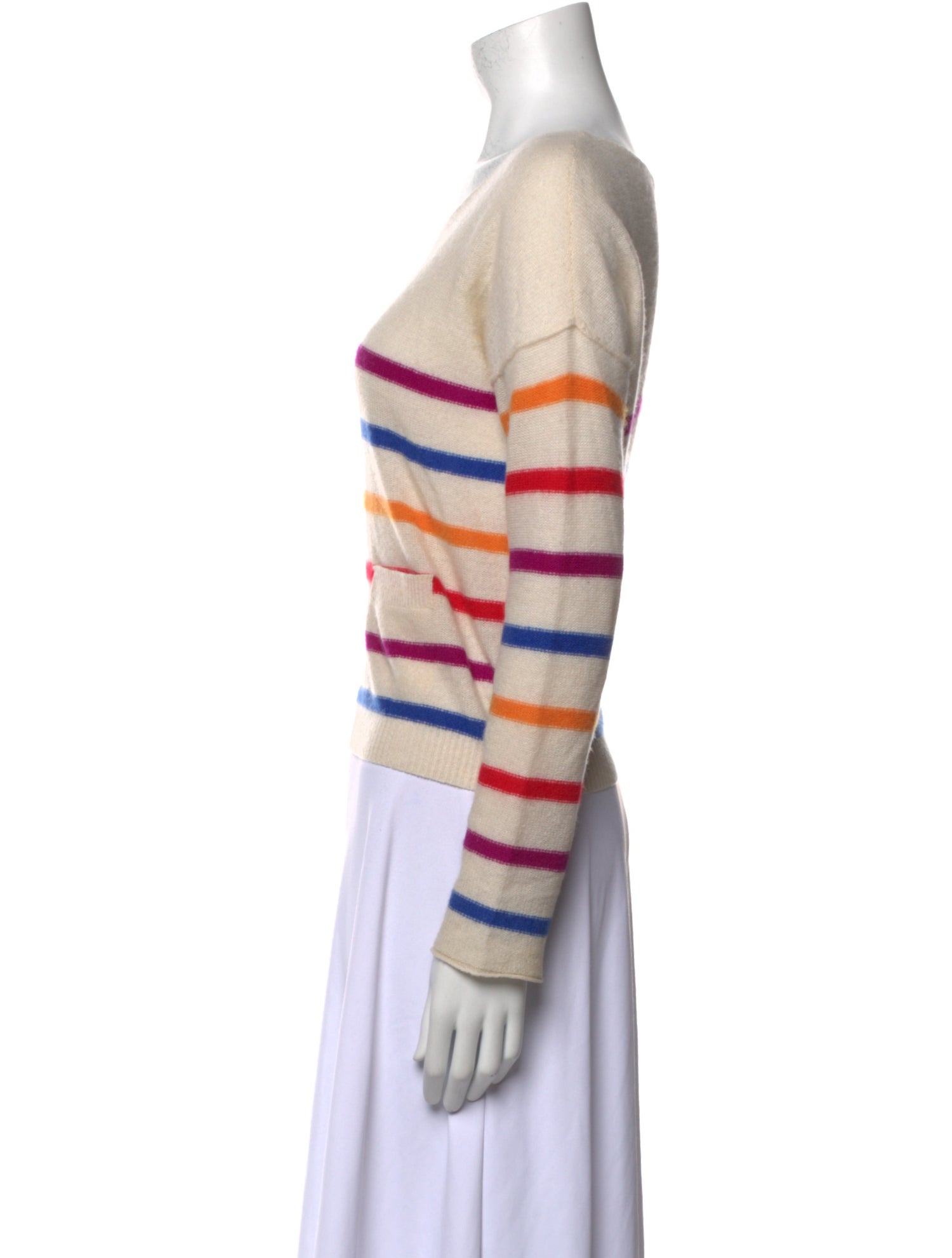 360 Cashmere Cashmere Striped Sweater