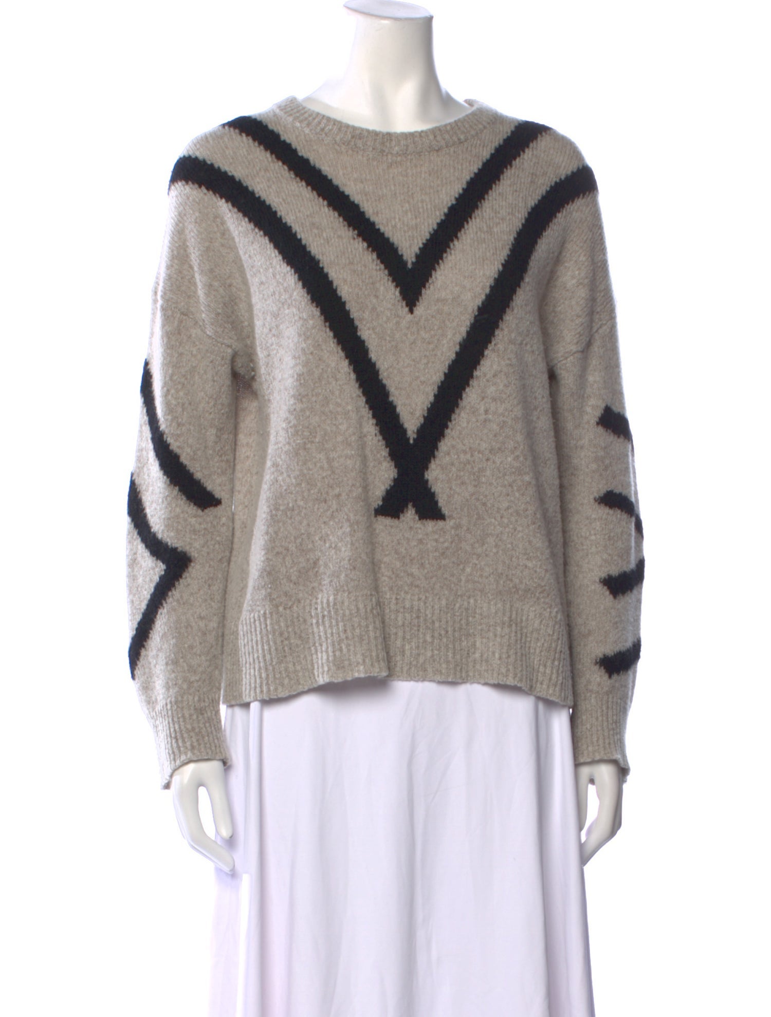 360 Cashmere Cashmere Striped Sweater