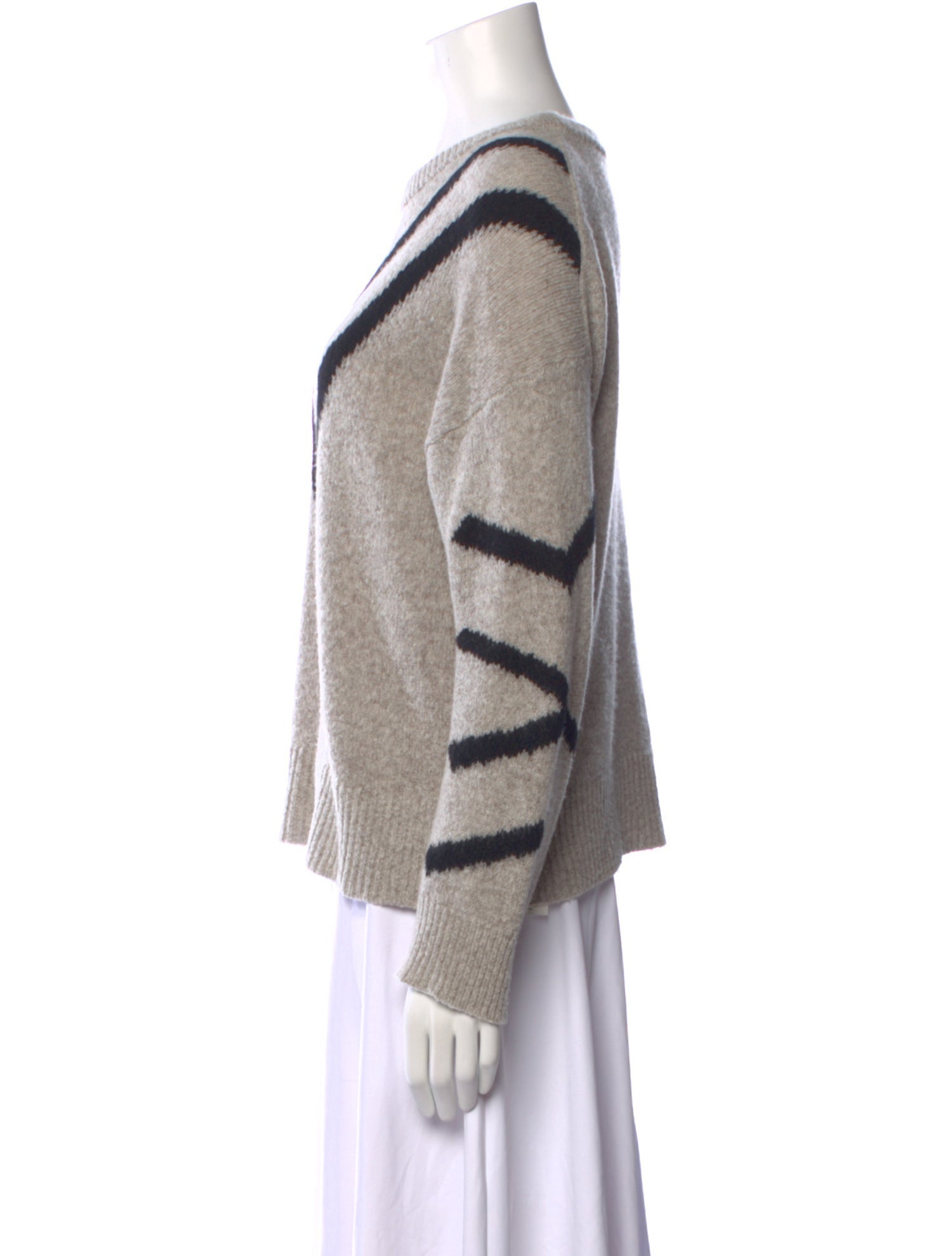 360 Cashmere Cashmere Striped Sweater