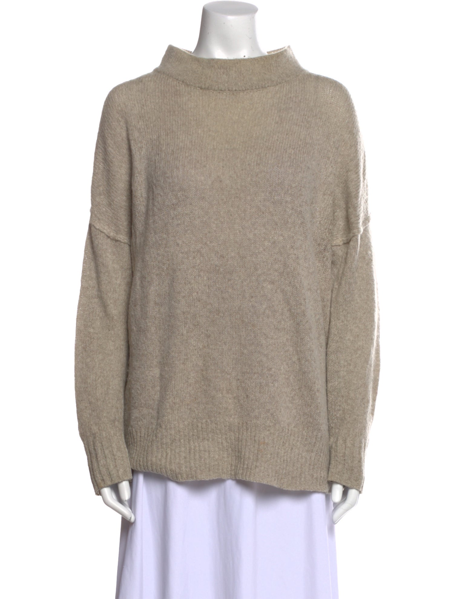 360 Cashmere Cashmere Mock Neck Sweater