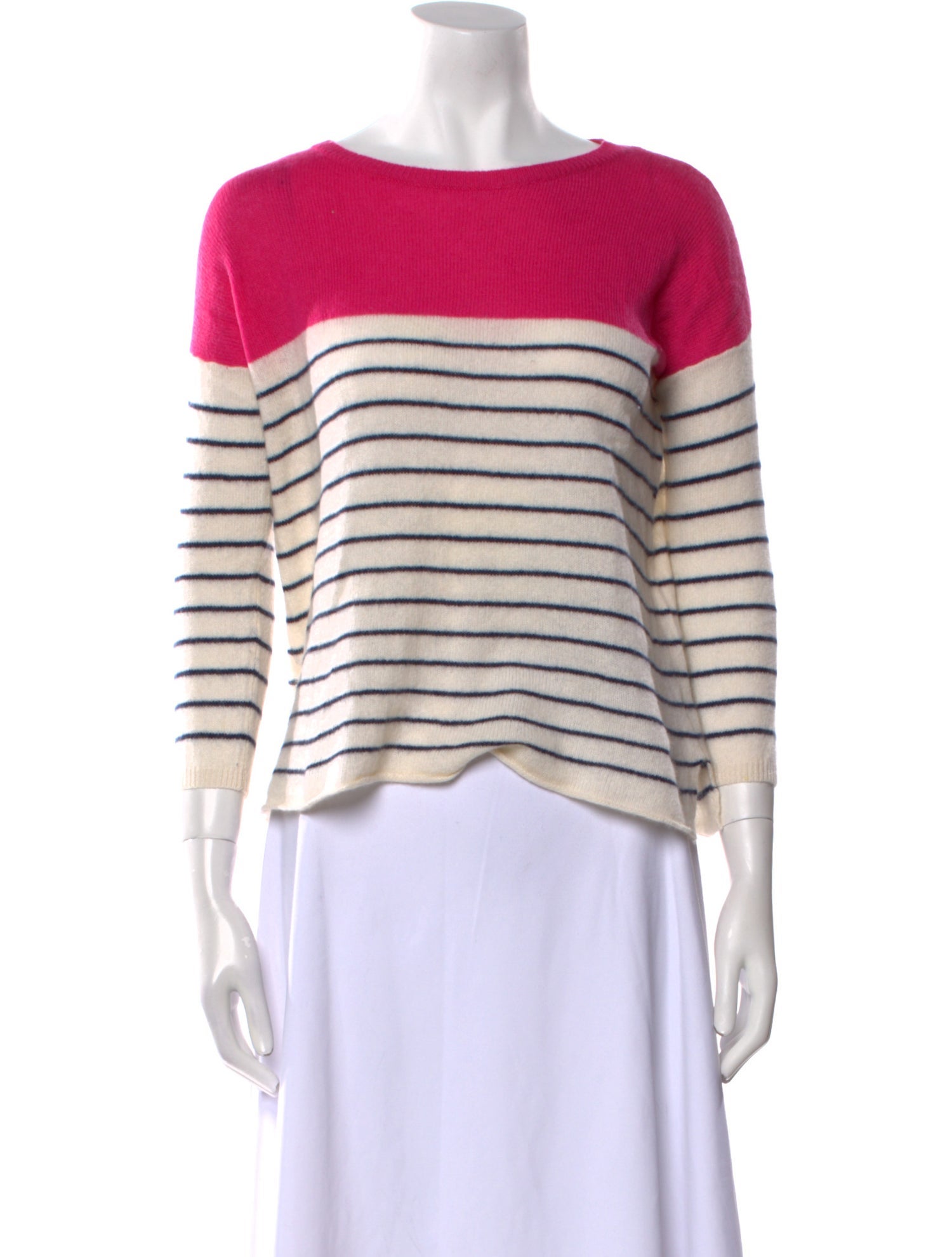 360 Cashmere Cashmere Striped Sweater