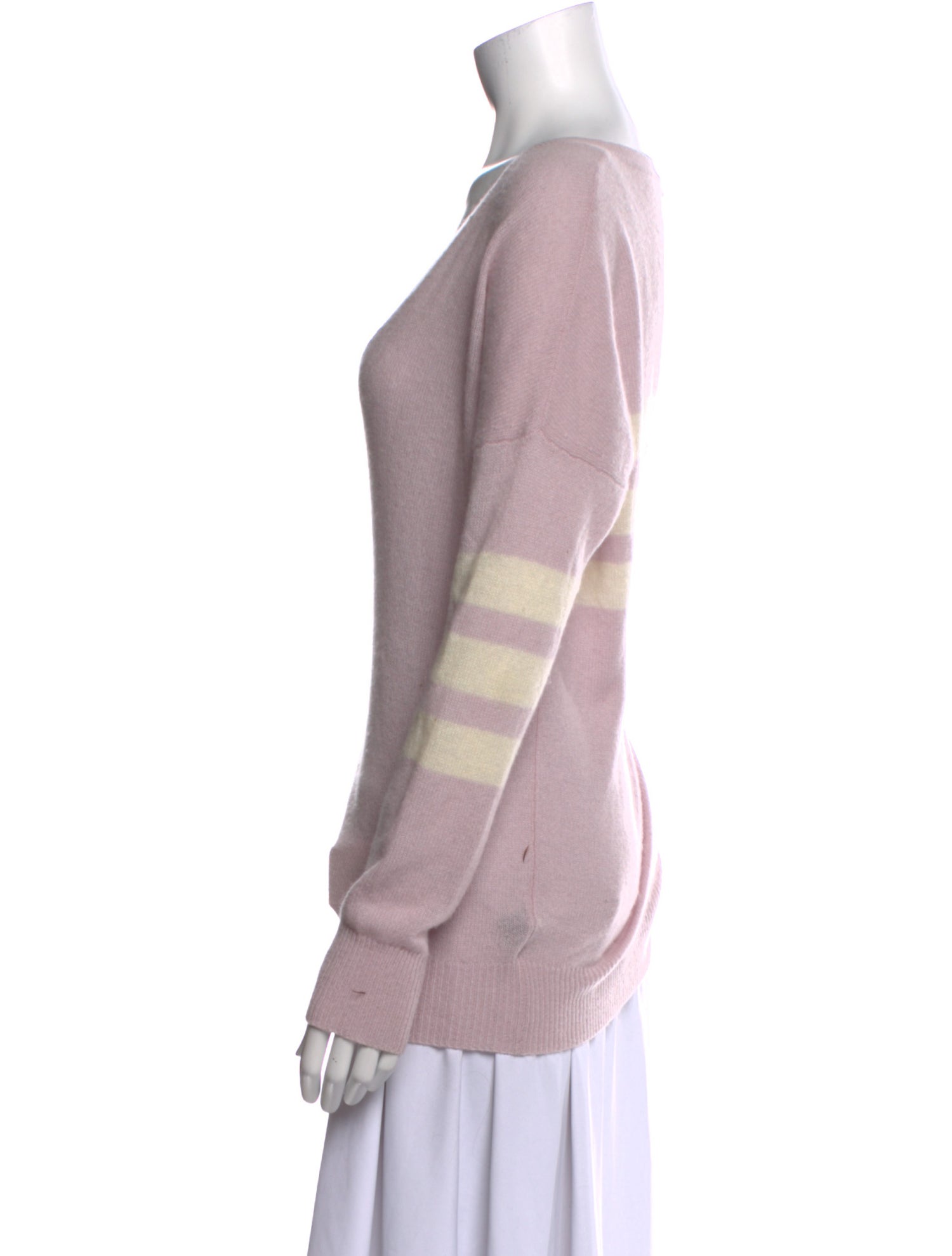 360 Cashmere Cashmere Striped Sweater