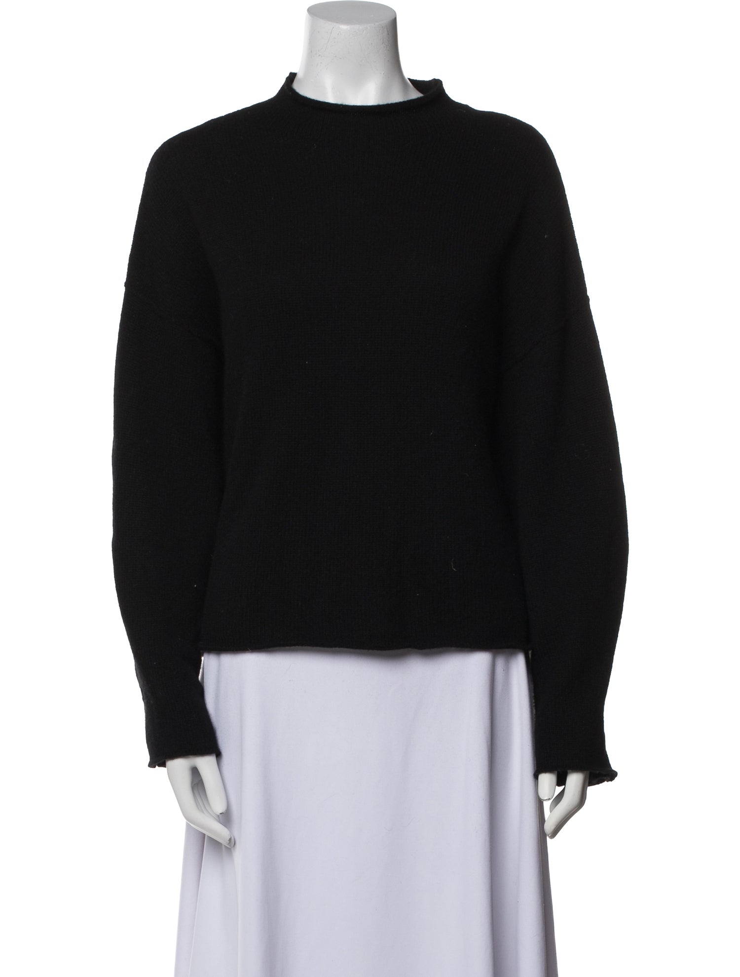 360 Cashmere Cashmere Mock Neck Sweater