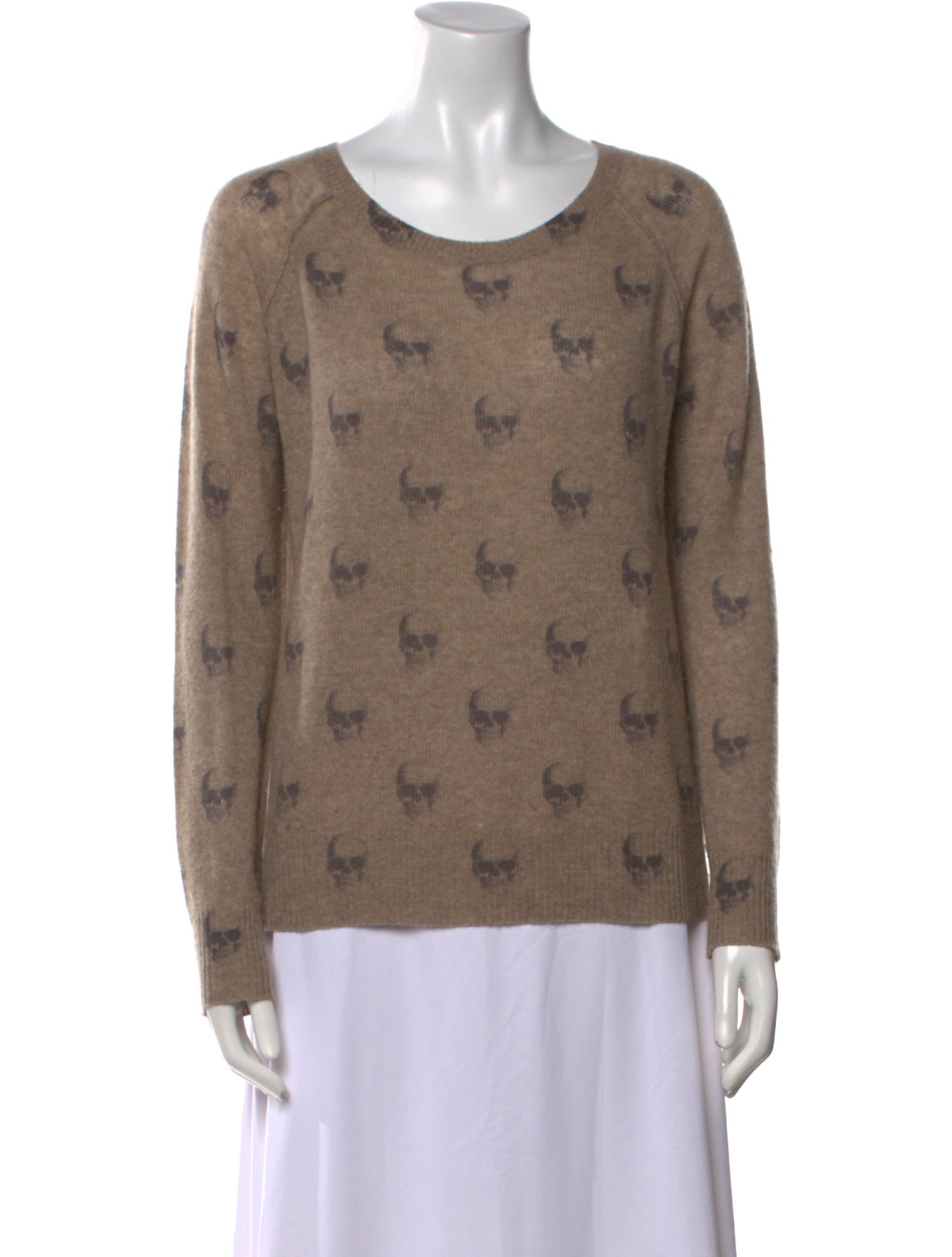 360 Cashmere Cashmere Printed Sweater