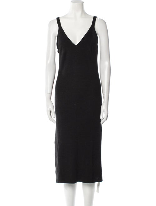 360 Cashmere Linen Midi Length Dress