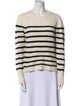 360 Cashmere Cashmere Striped Sweater