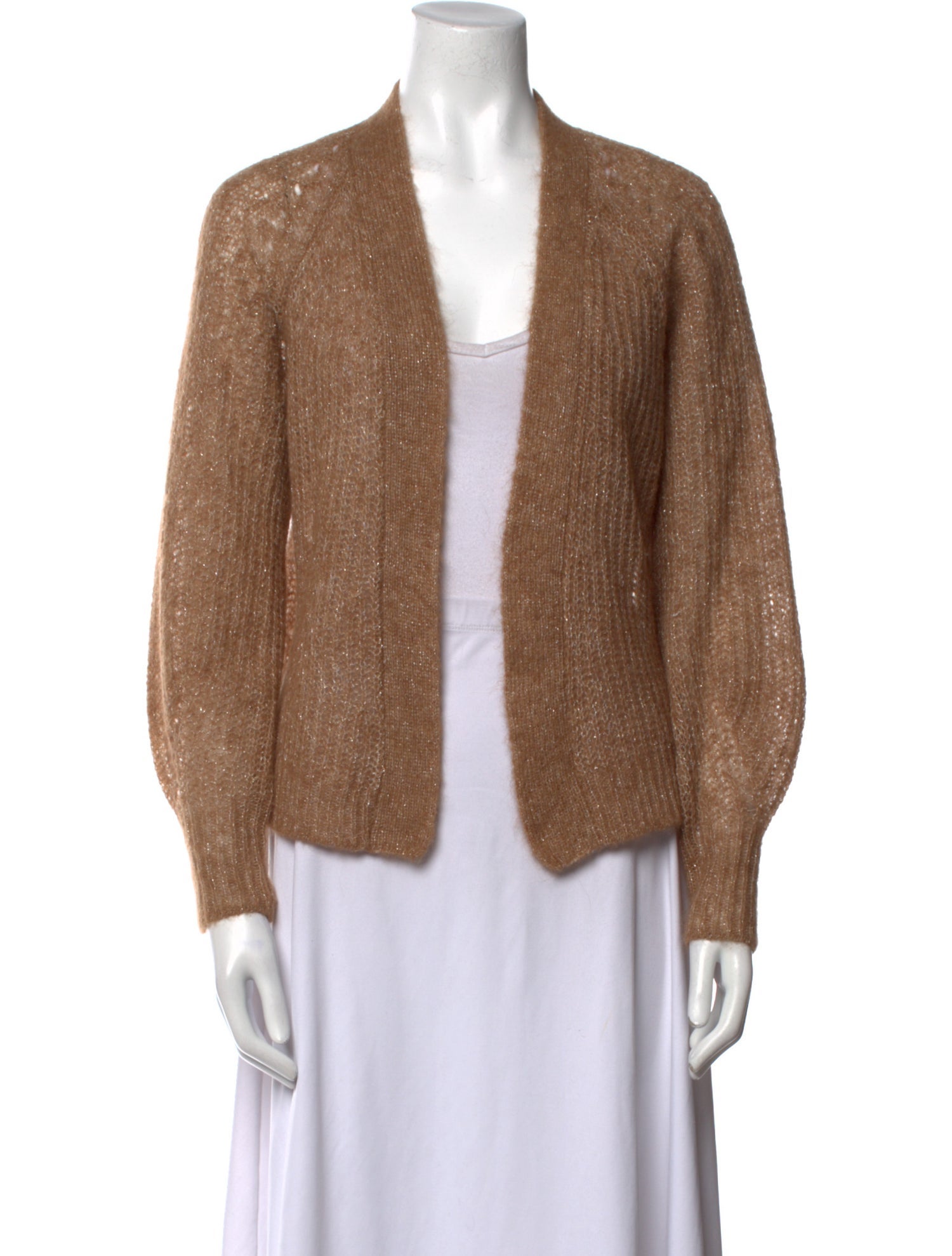 360 Cashmere Open Front Sweater