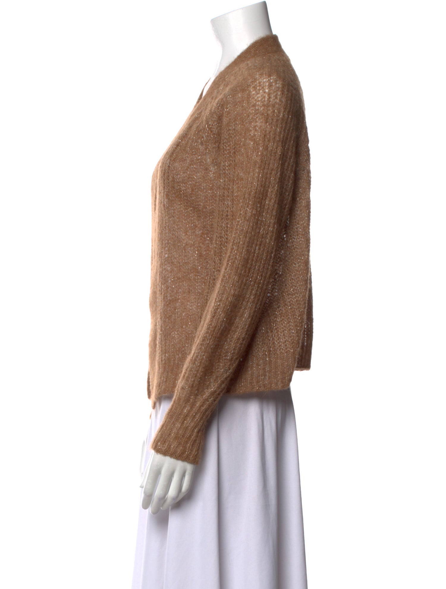 360 Cashmere Open Front Sweater