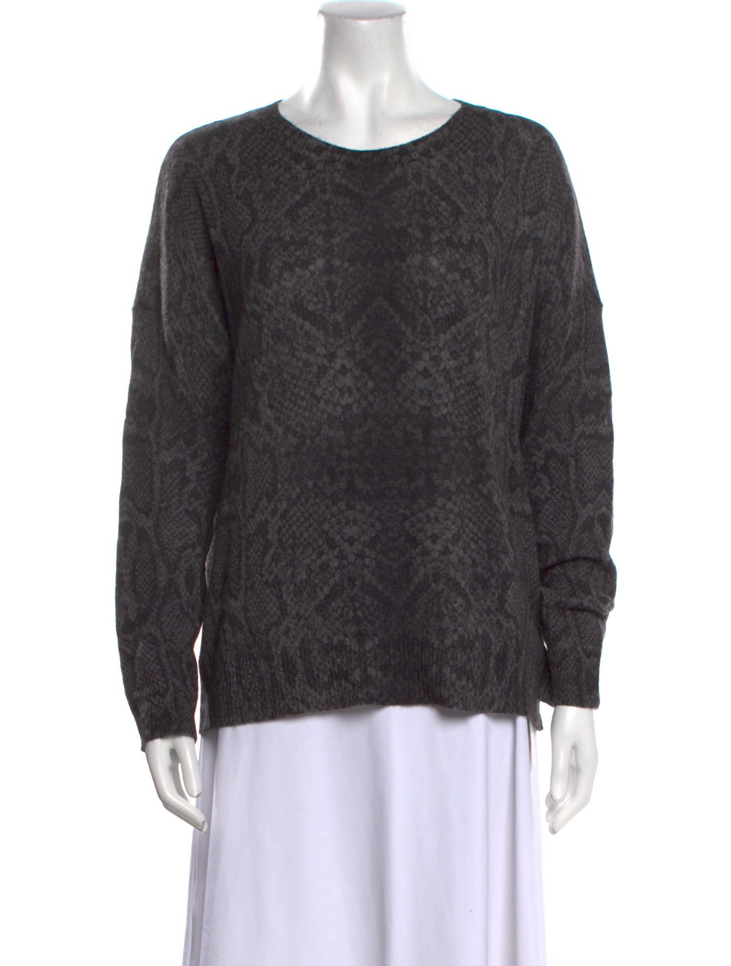 360 Cashmere Cashmere Printed Sweater