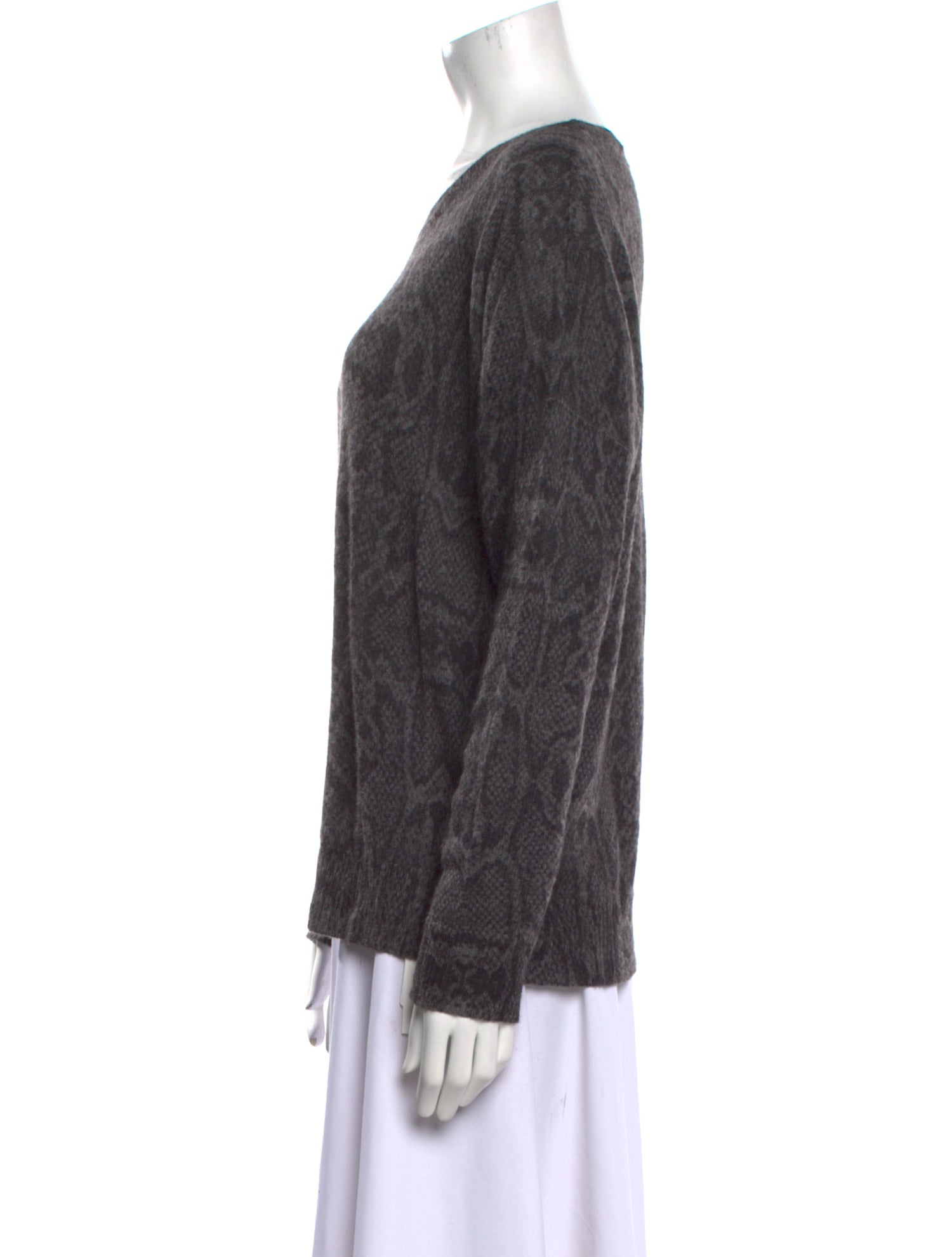 360 Cashmere Cashmere Printed Sweater