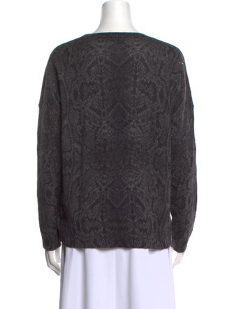 360 Cashmere Cashmere Printed Sweater