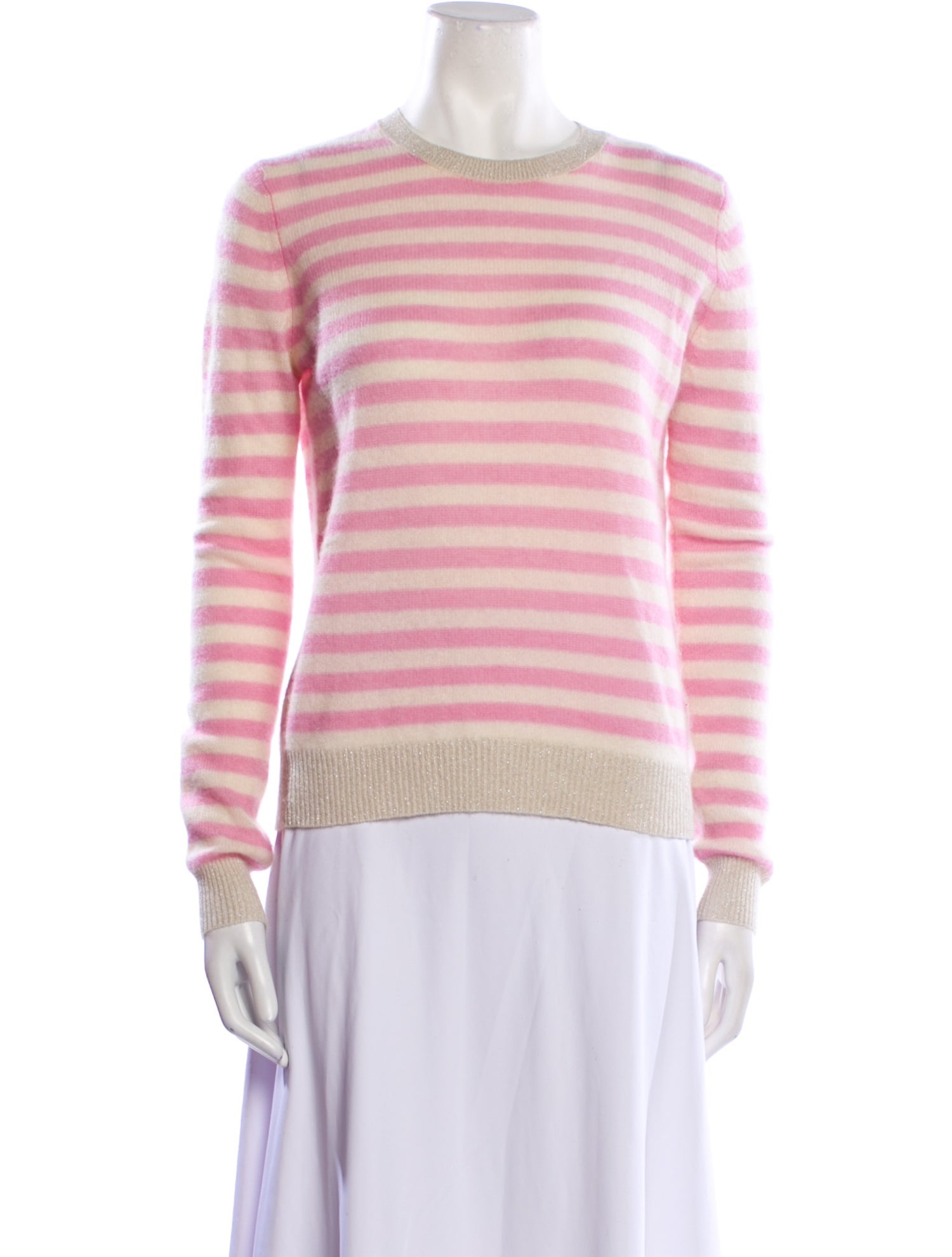 360 Cashmere Cashmere Striped Sweater