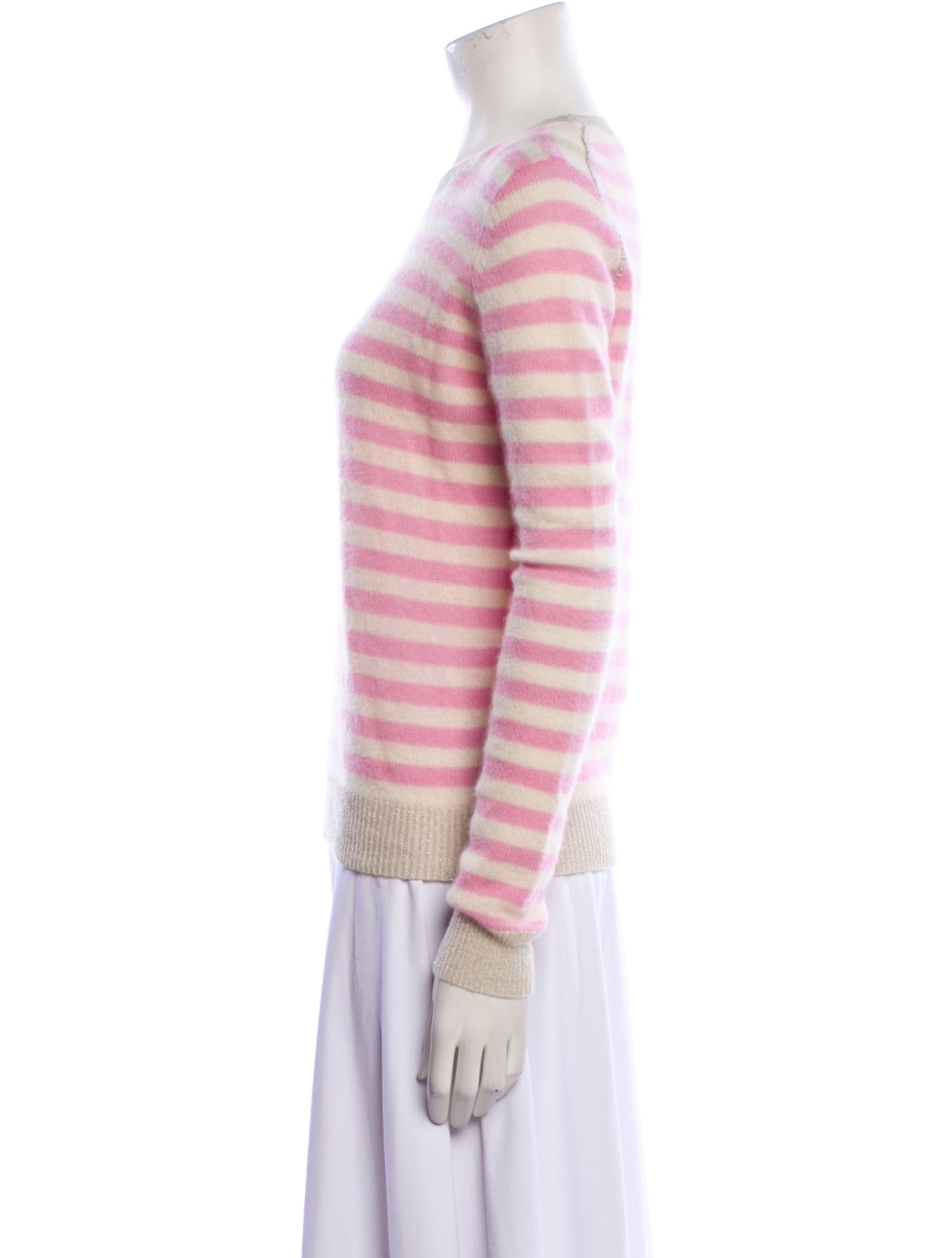 360 Cashmere Cashmere Striped Sweater
