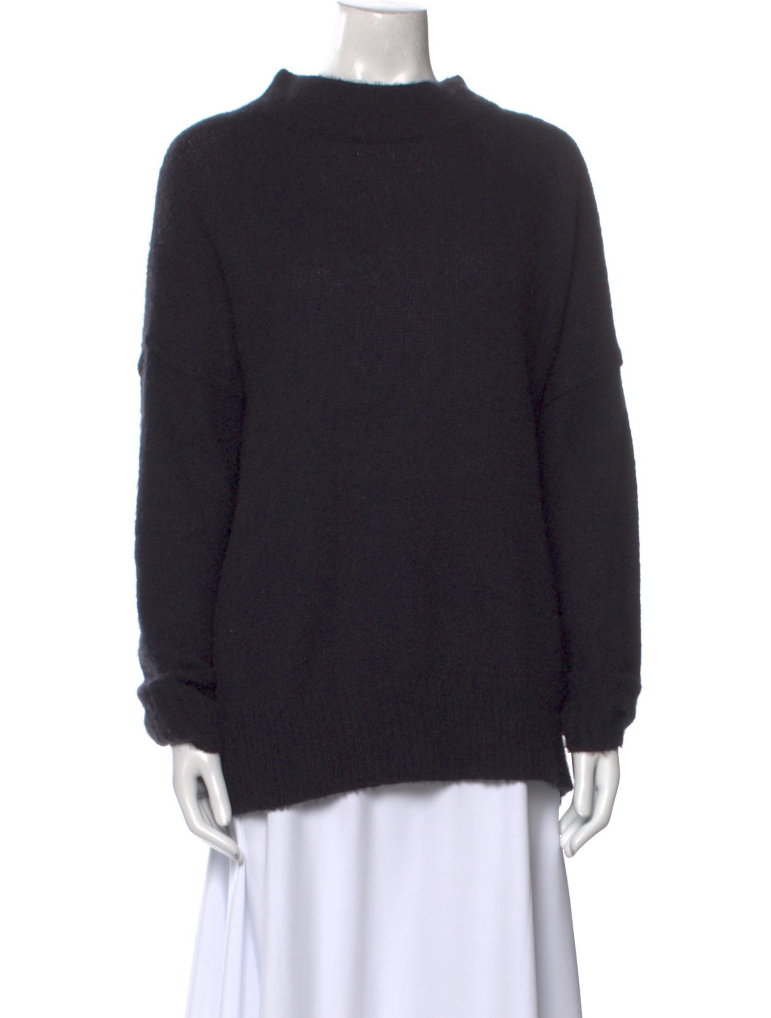 360 Cashmere Mock Neck Sweater