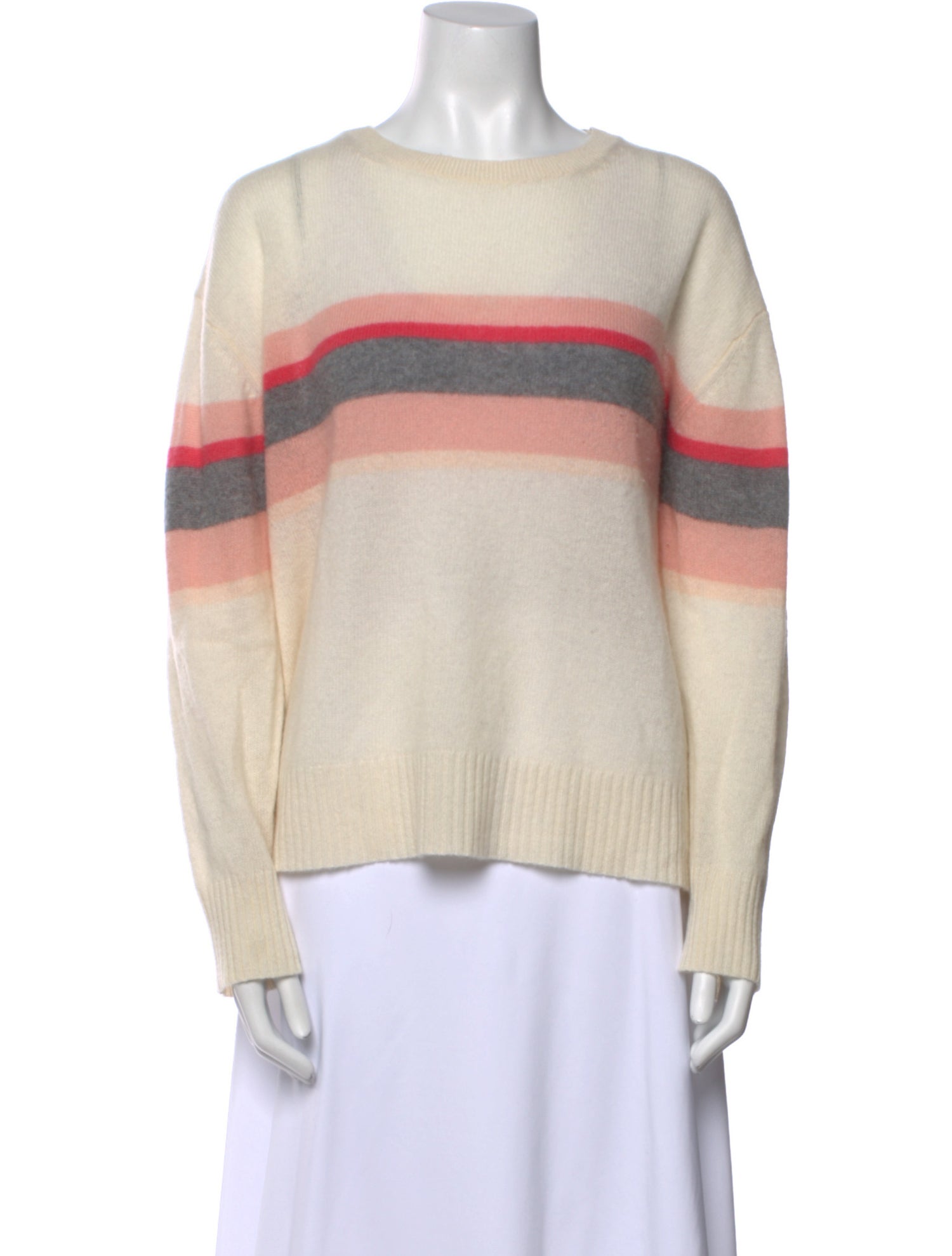 360 Cashmere Cashmere Striped Sweater