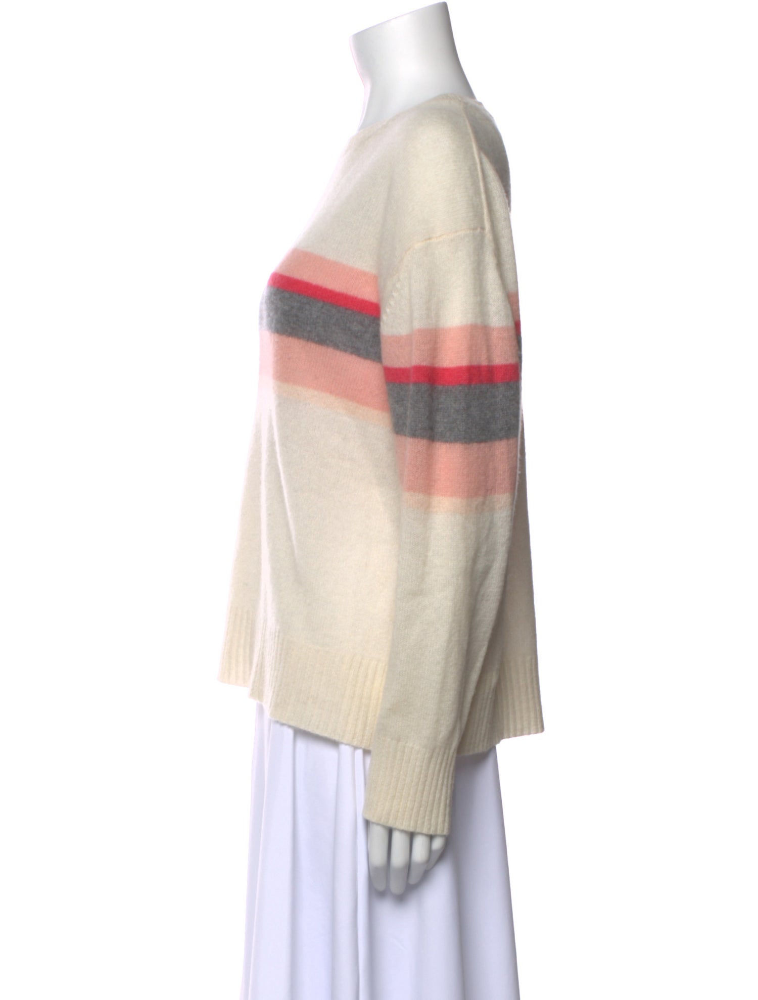 360 Cashmere Cashmere Striped Sweater