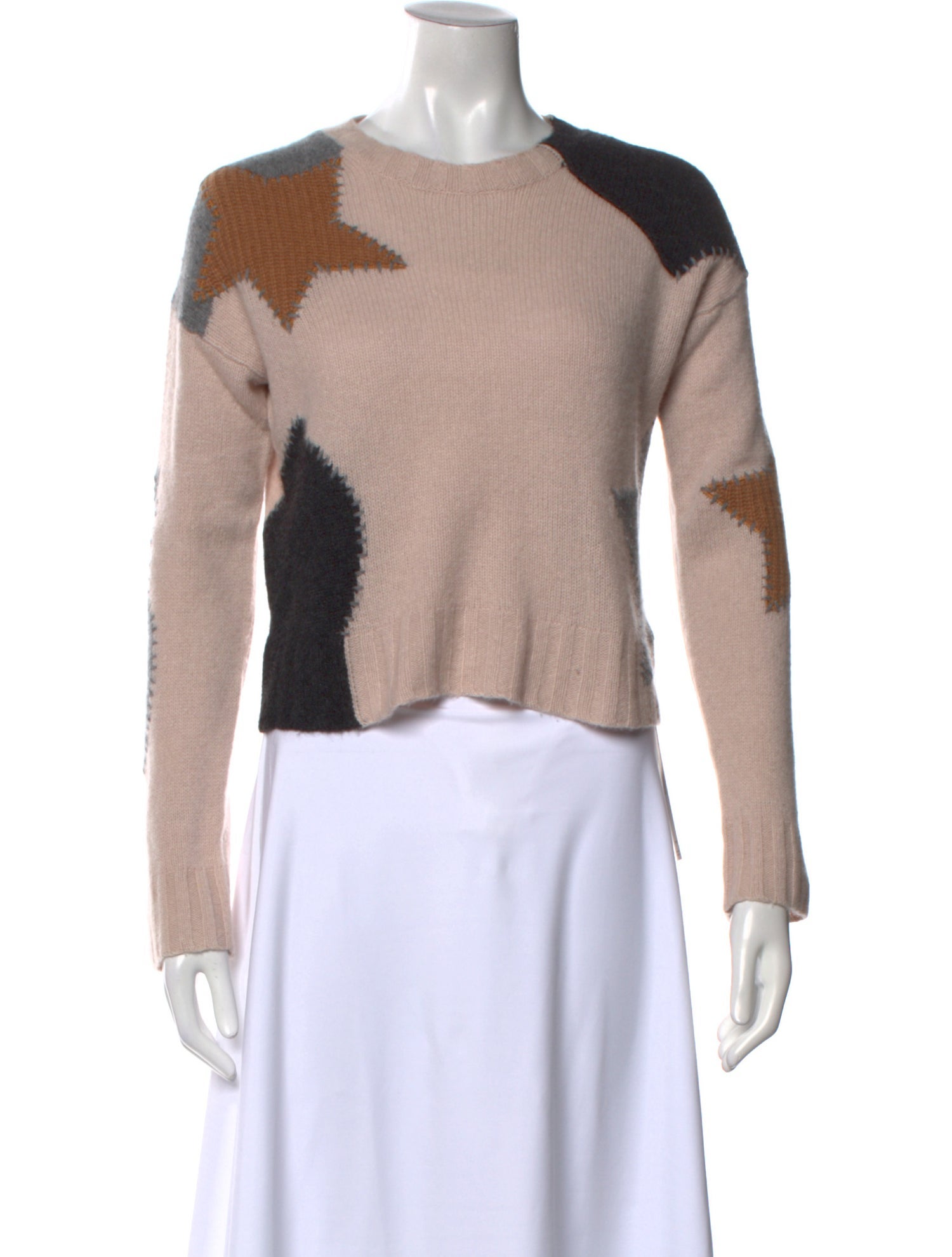 360 Cashmere Cashmere Printed Sweater