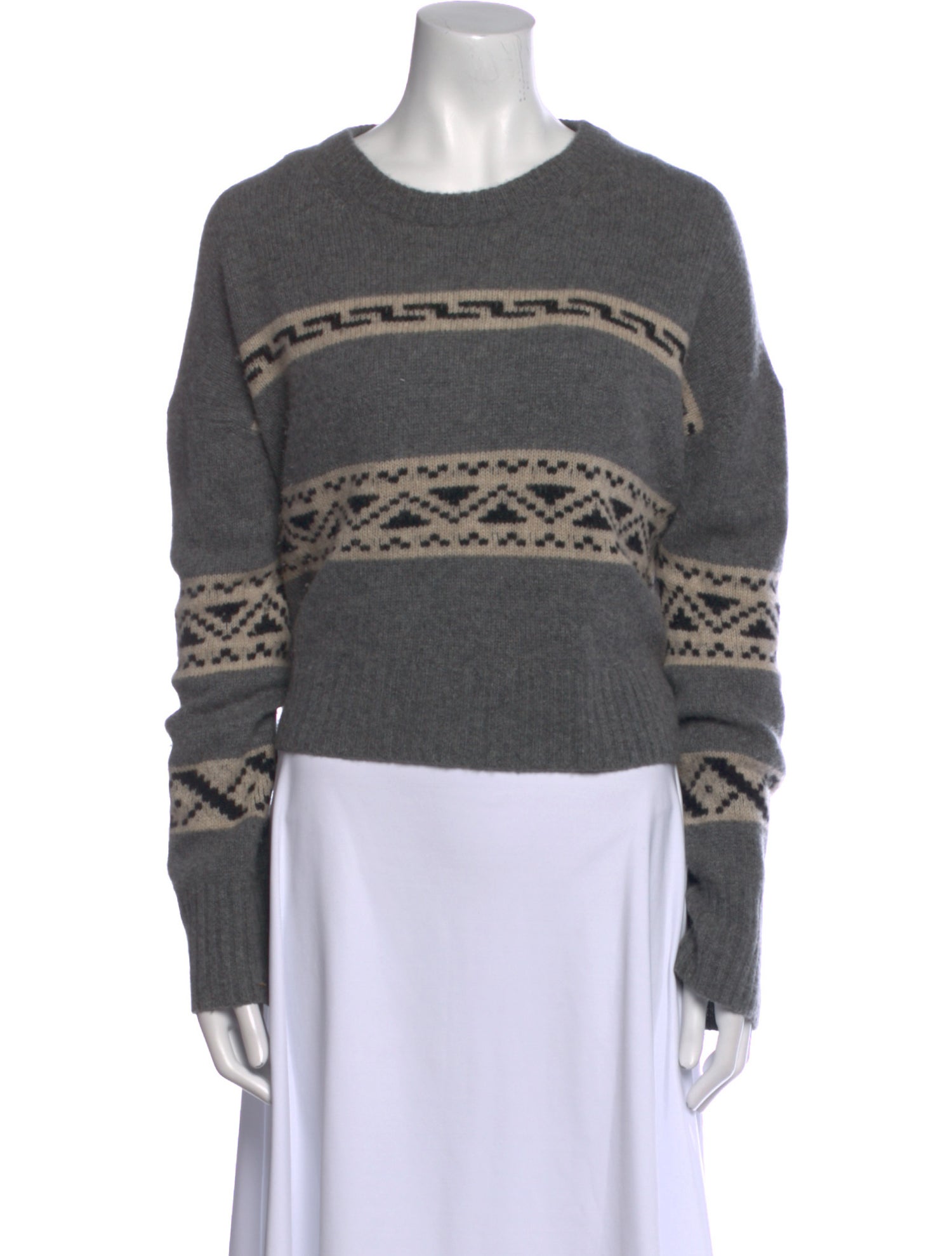 360 Cashmere Cashmere Printed Sweater