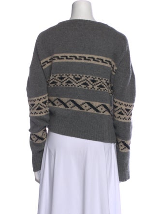360 Cashmere Cashmere Printed Sweater