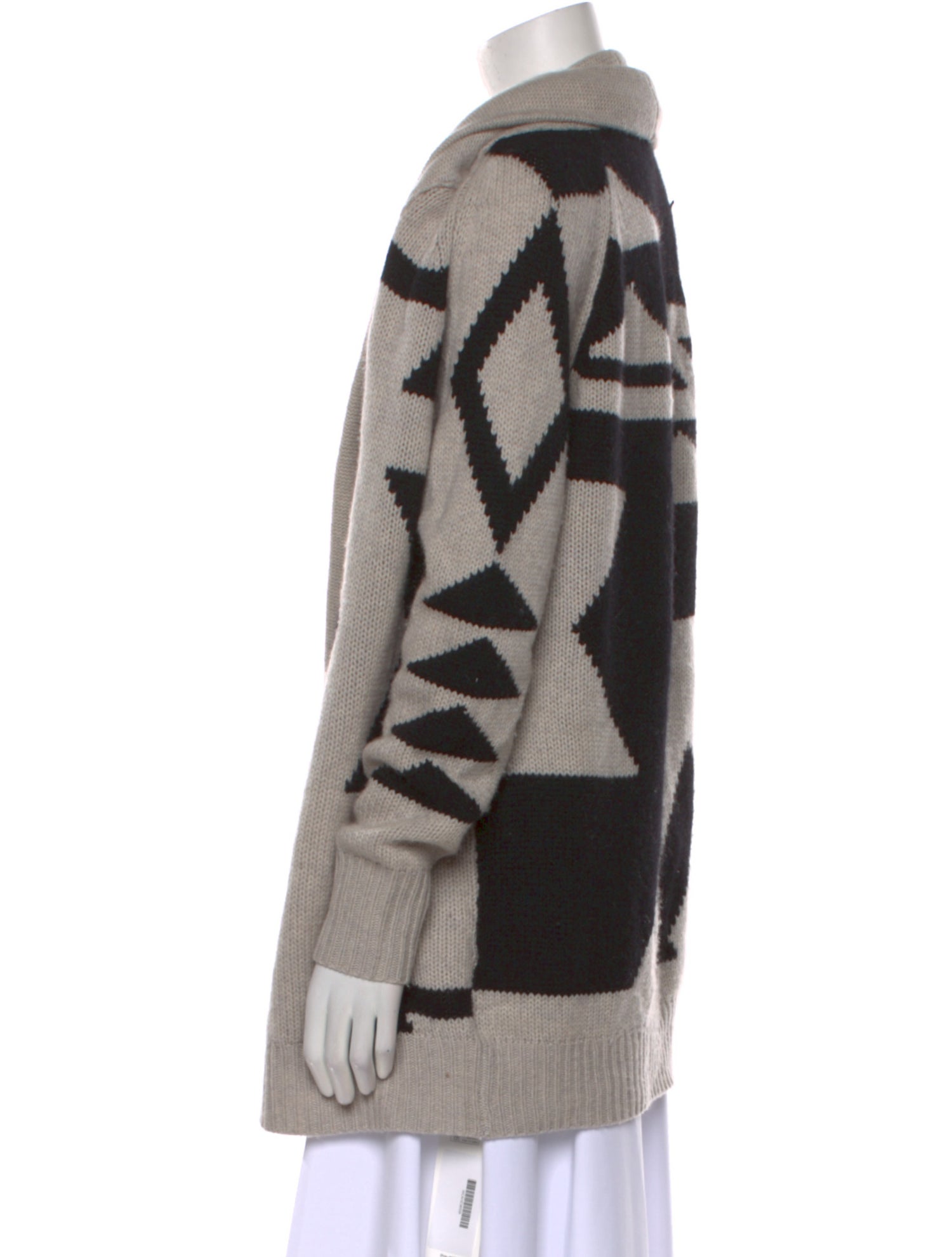 360 Cashmere Wool Printed Sweater