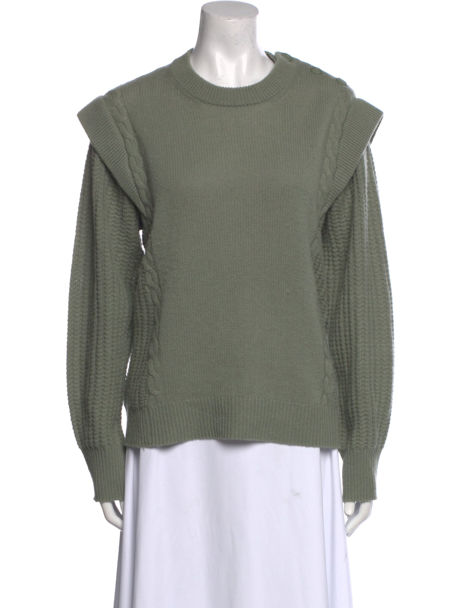 360 Cashmere Wool Crew Neck Sweater