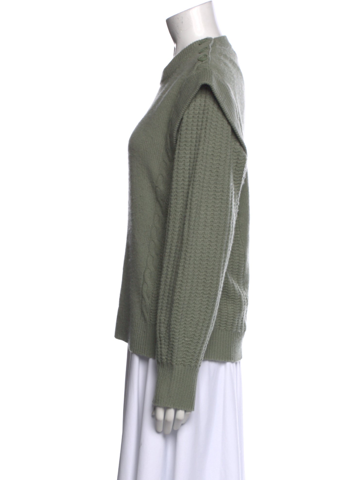 360 Cashmere Wool Crew Neck Sweater