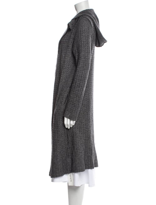 360 Cashmere Wool Open Front Sweater