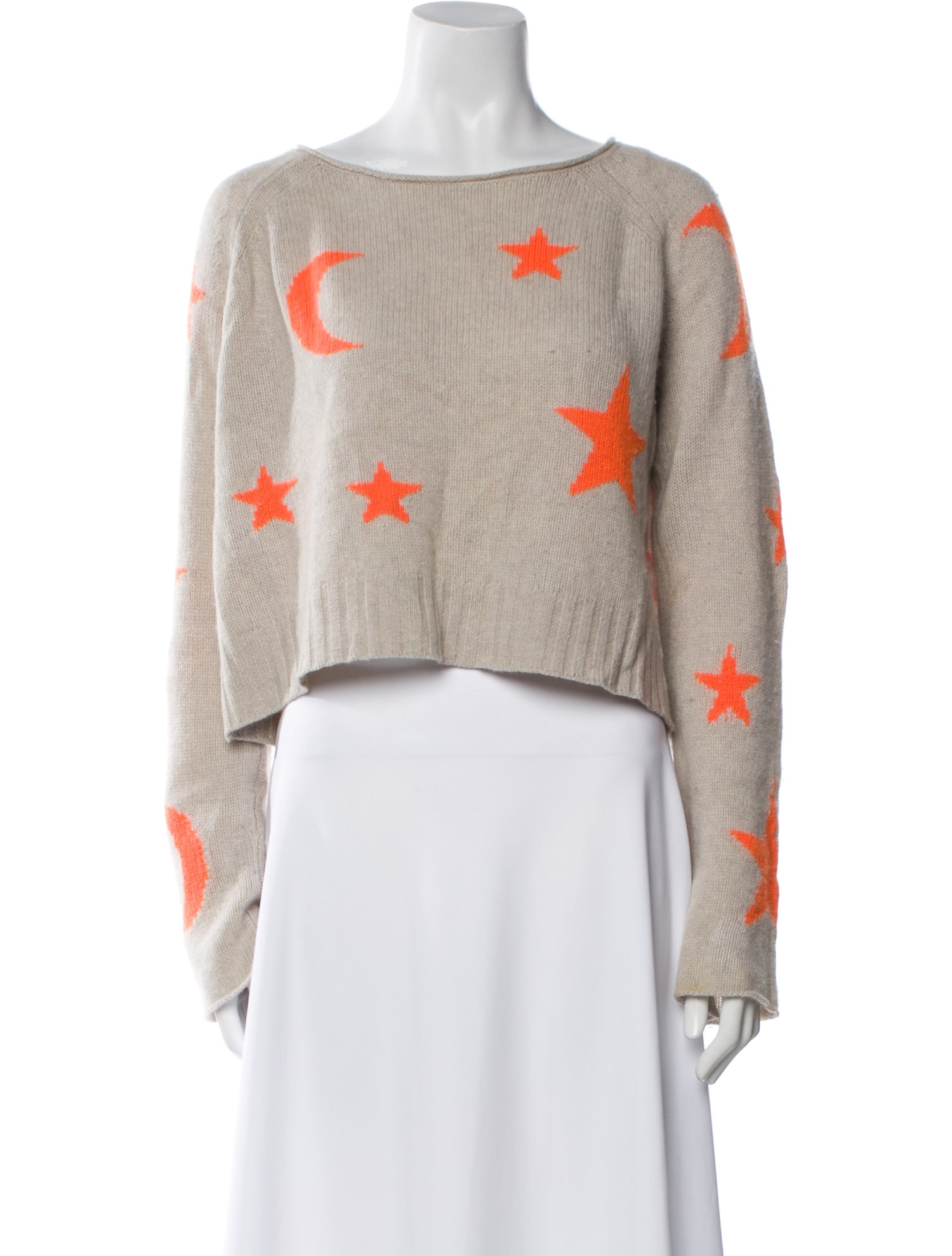 360 Cashmere Cashmere Printed Sweater