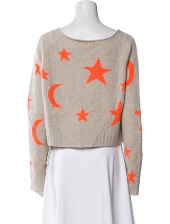 360 Cashmere Cashmere Printed Sweater
