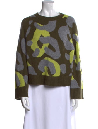 360 Cashmere Cashmere Printed Sweater
