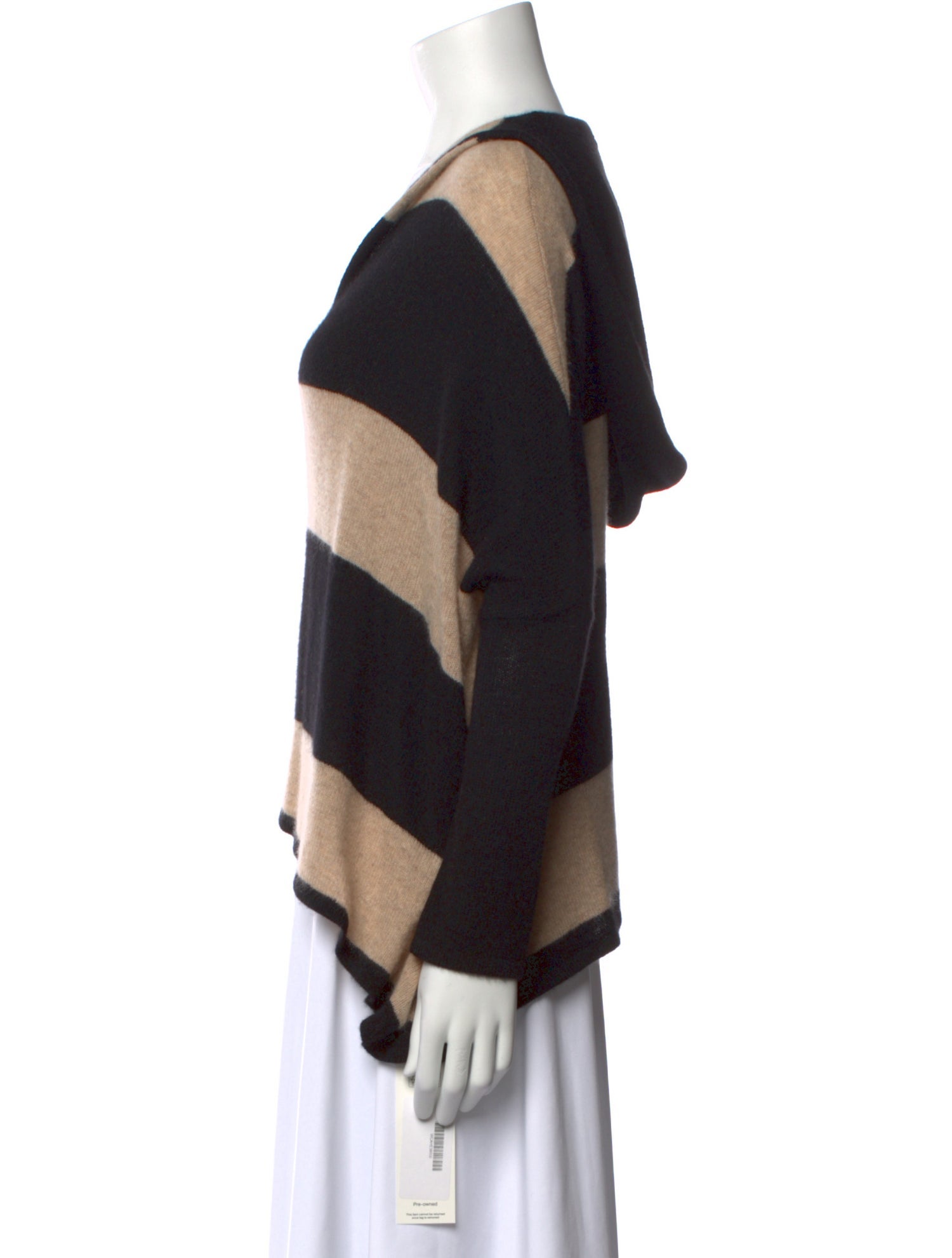 360 Cashmere Cashmere Striped Sweater