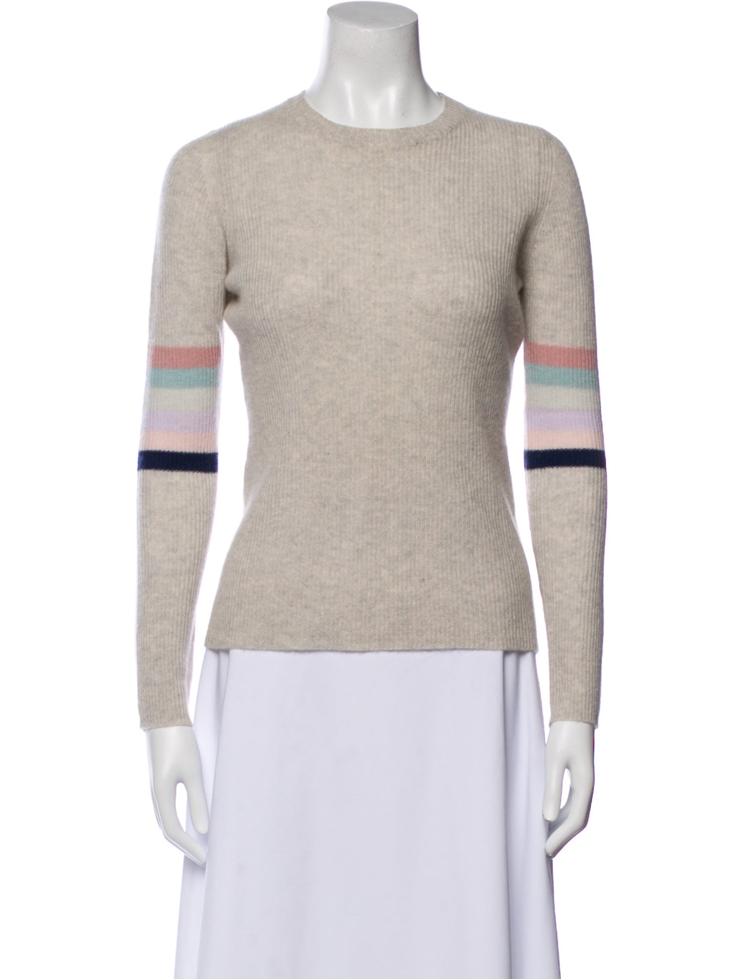 360 Cashmere Cashmere Striped Sweater