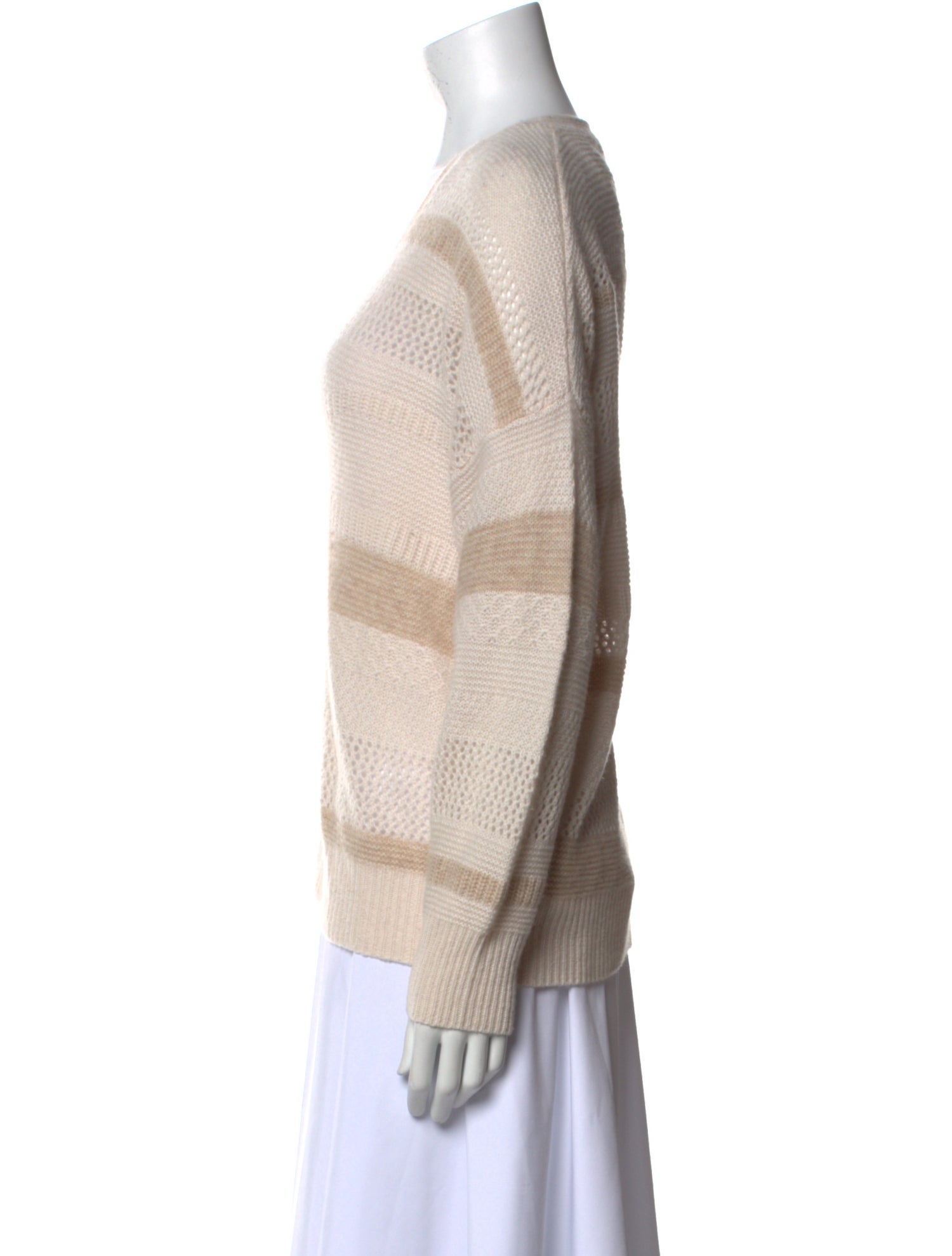 360 Cashmere Cashmere Striped Sweater