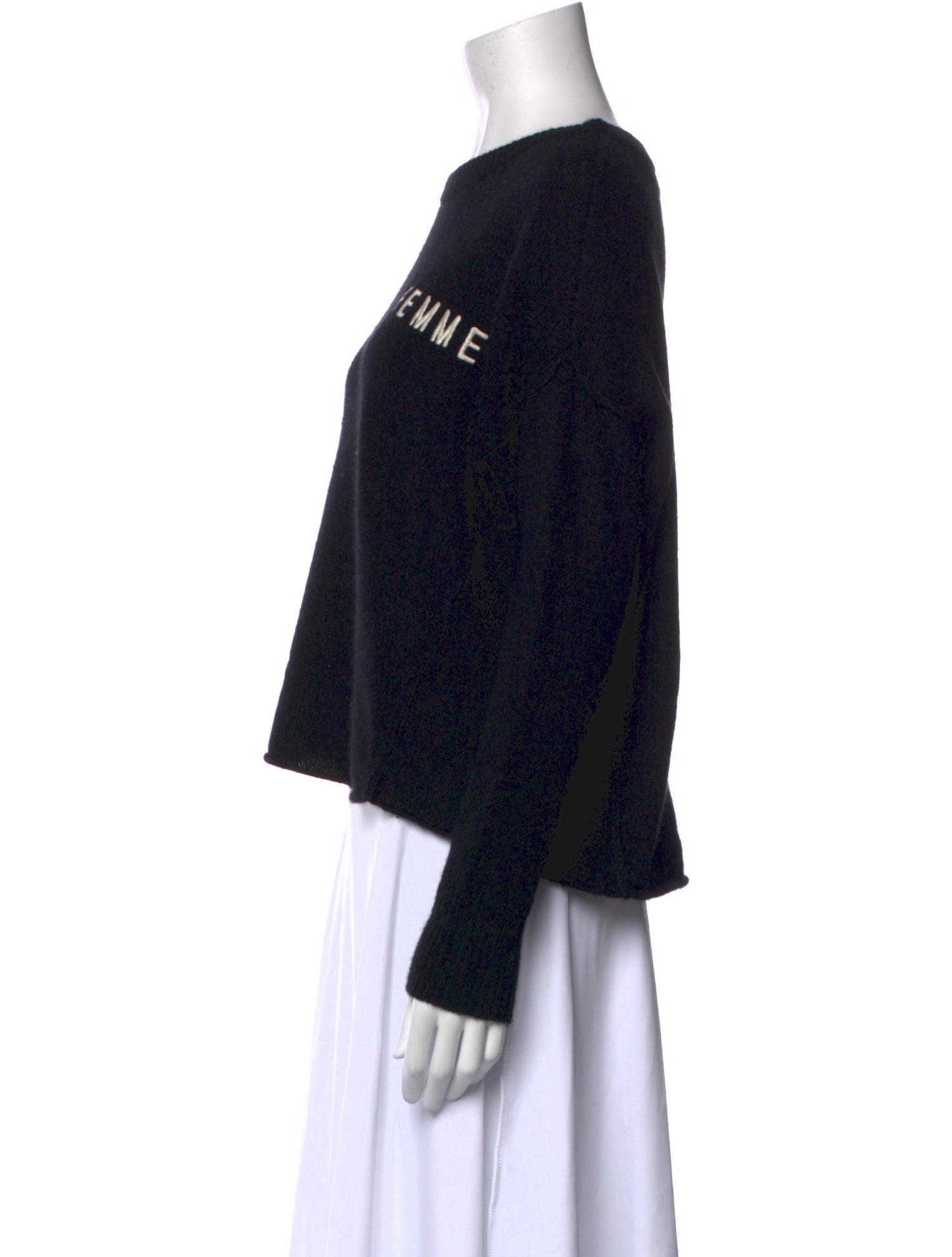 360 Cashmere Cashmere Graphic Print Sweater