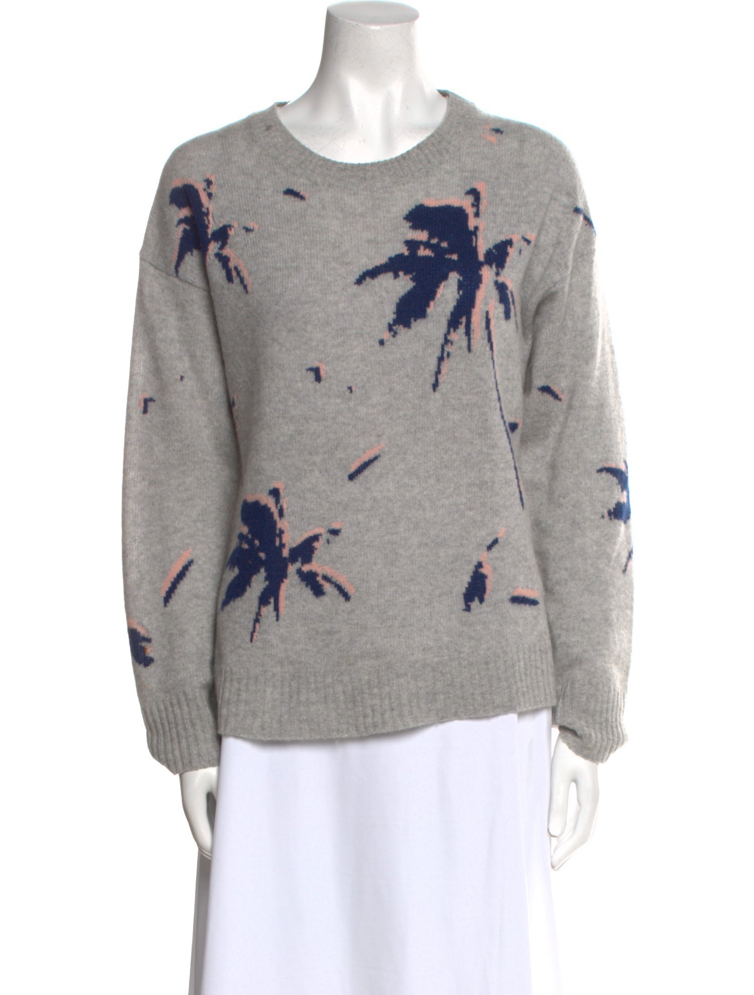 360 Cashmere Cashmere Printed Sweater