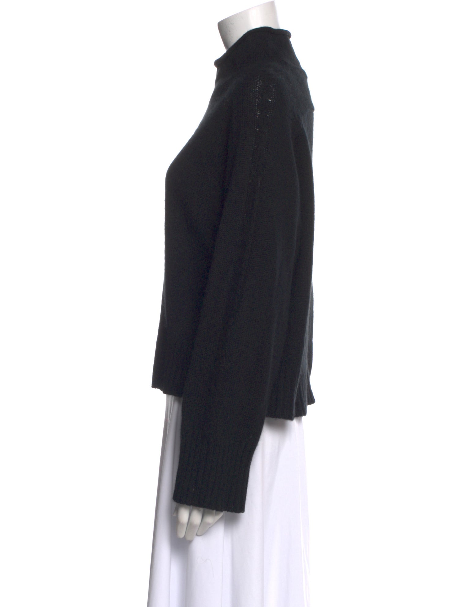 360 Cashmere Cashmere Mock Neck Sweater