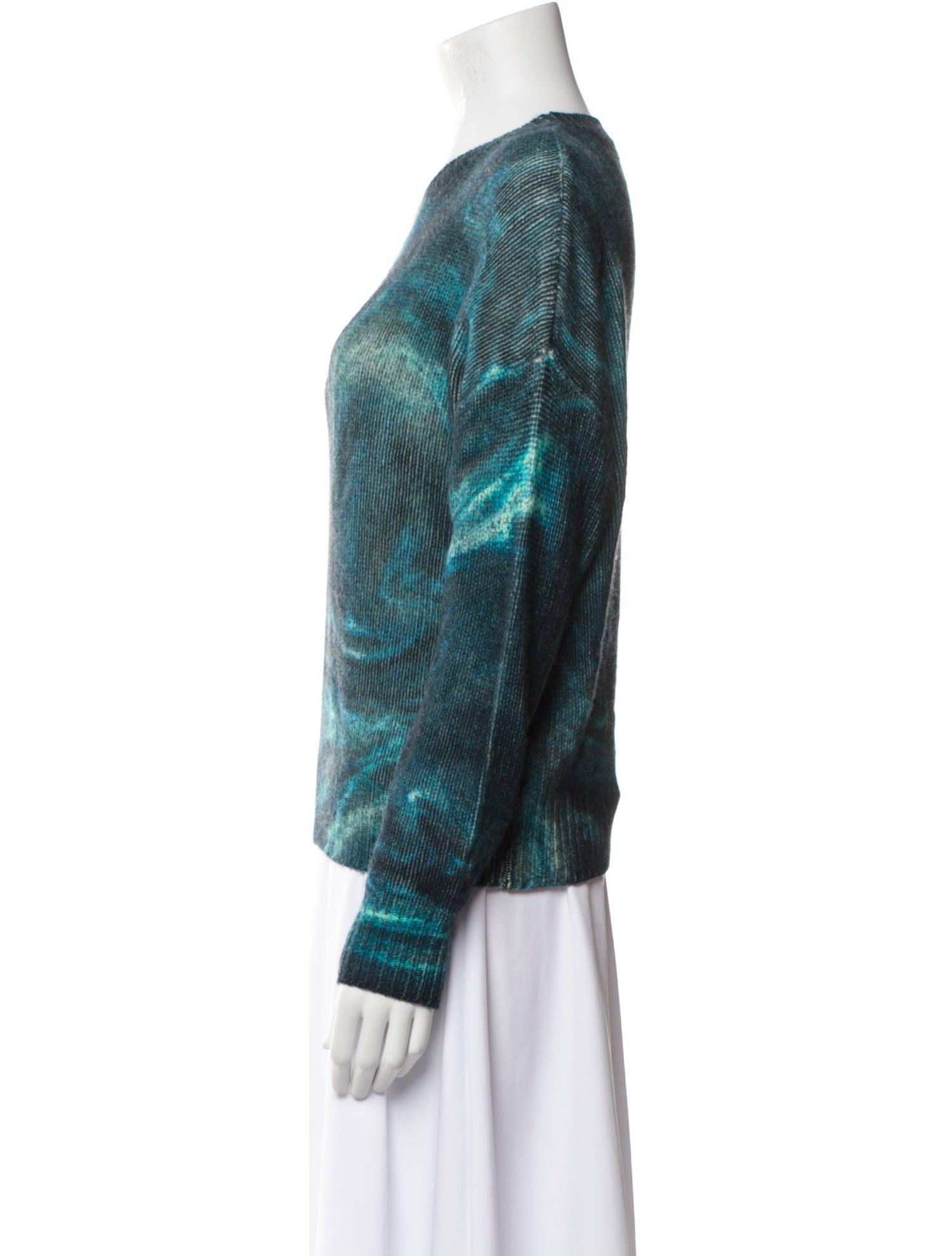 360 Cashmere Cashmere Printed Sweater