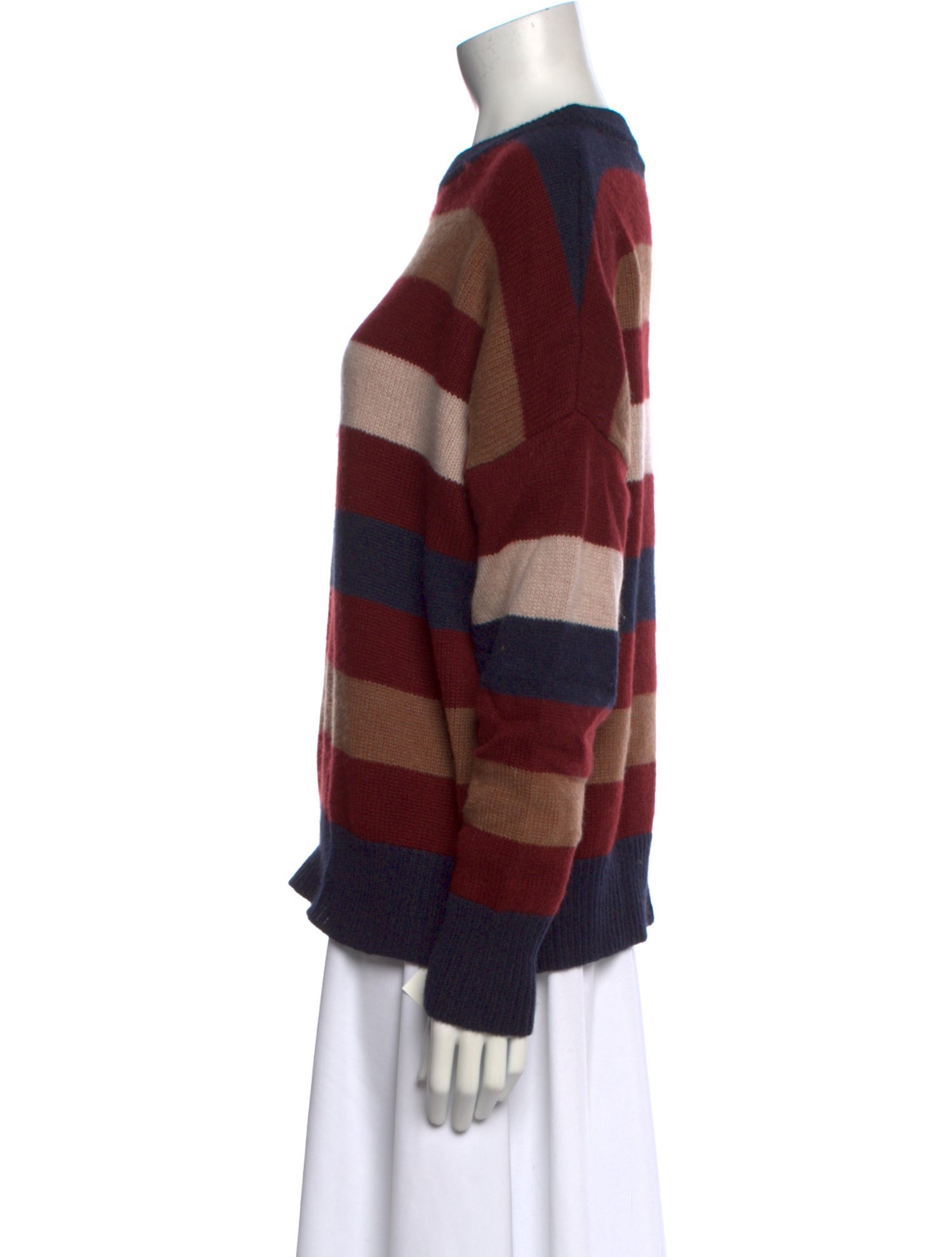 360 Cashmere Cashmere Striped Sweater