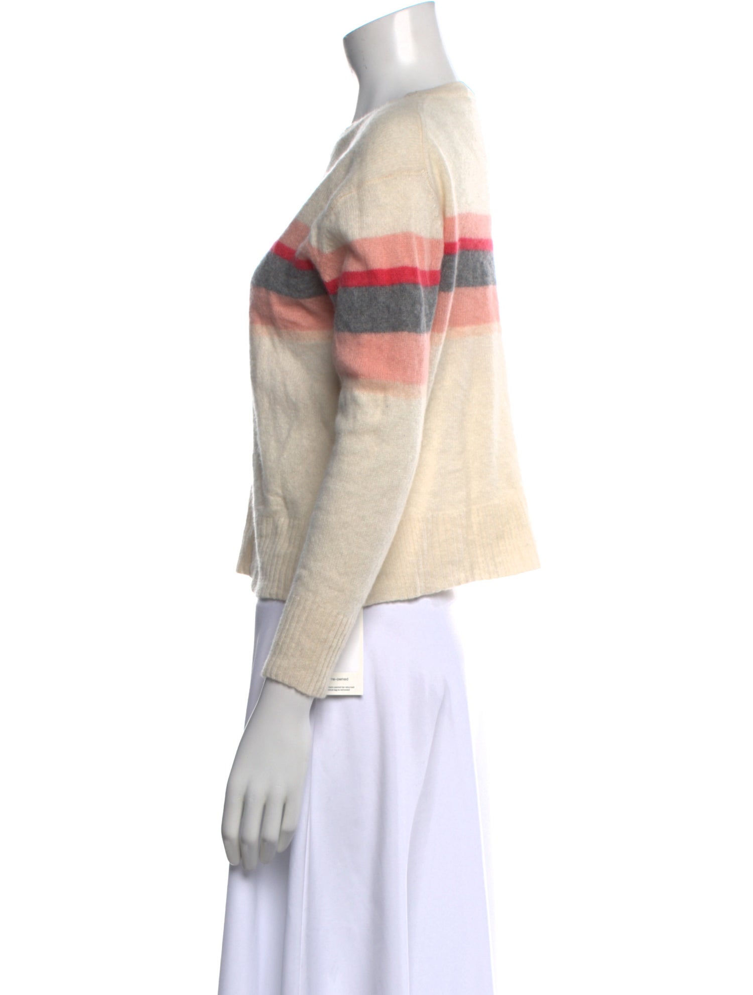360 Cashmere Cashmere Striped Sweater