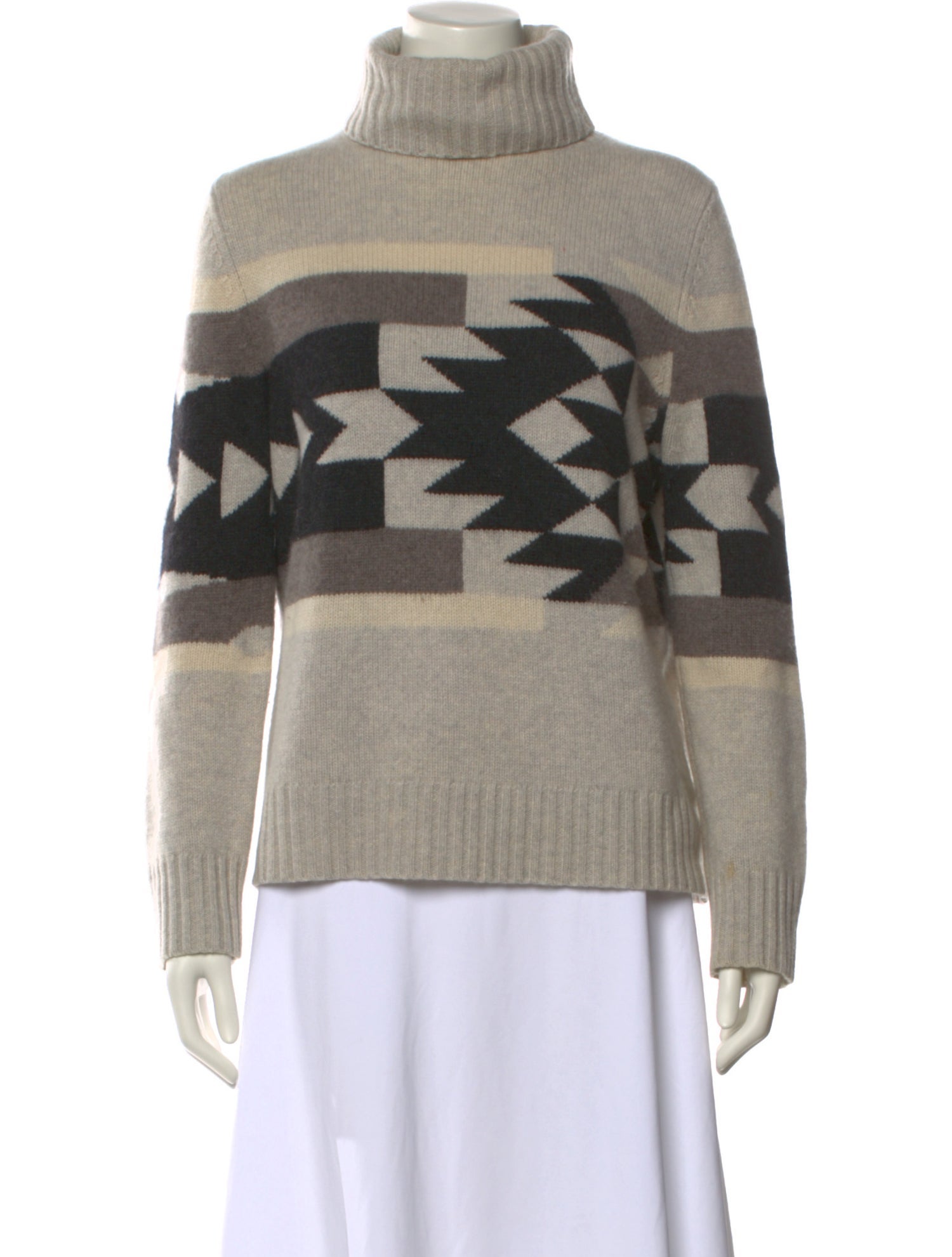 360 Cashmere Cashmere Striped Sweater