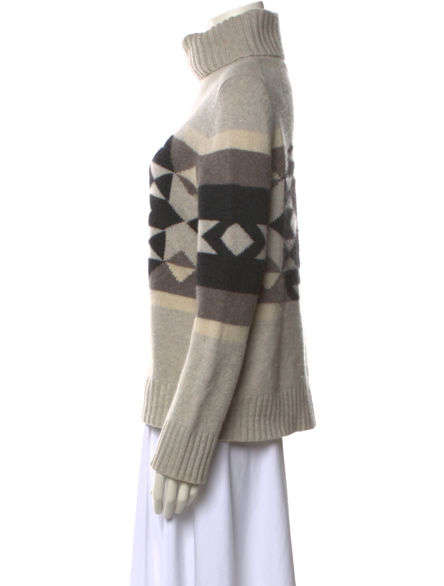 360 Cashmere Cashmere Striped Sweater