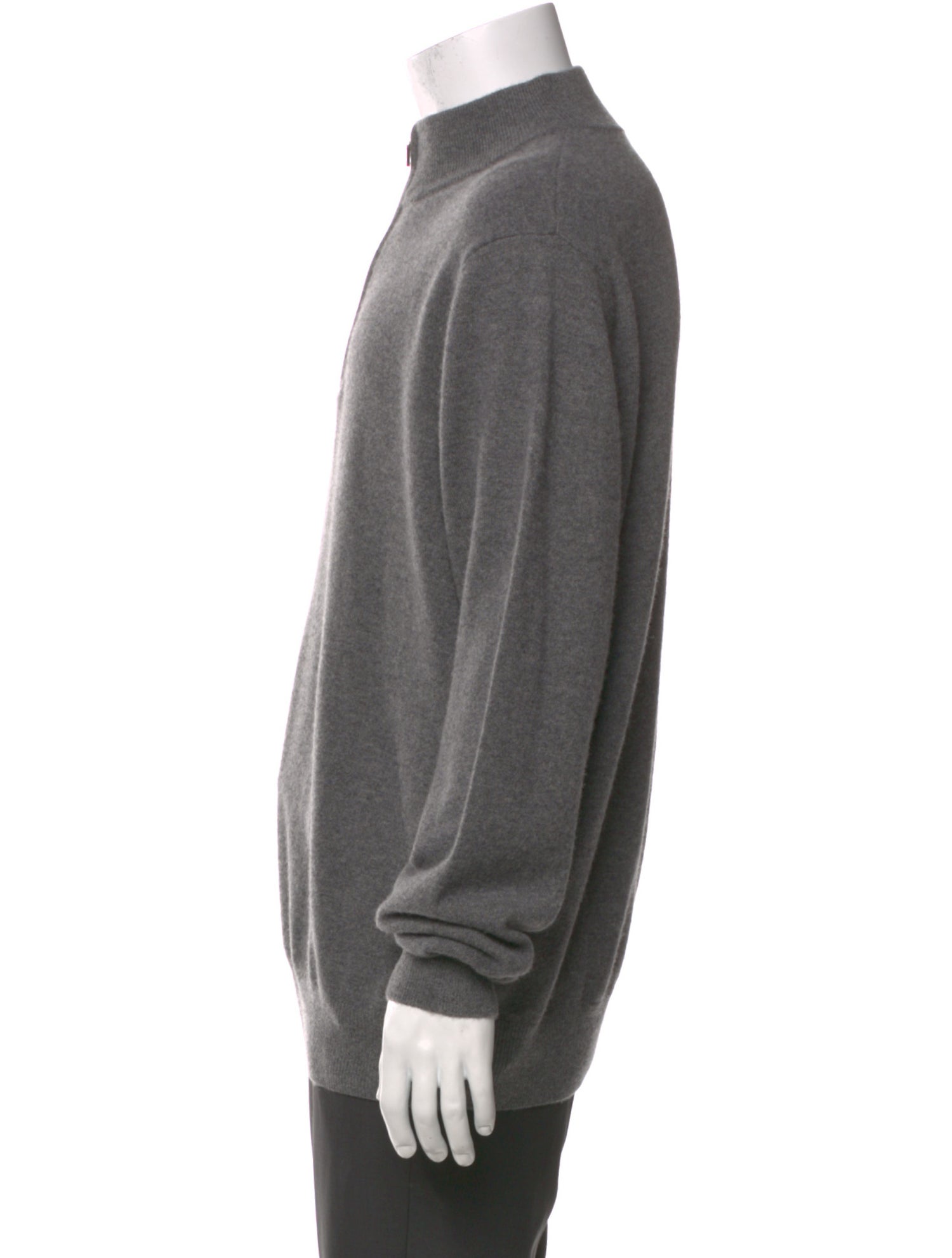 360 Cashmere Cashmere Turtleneck Polo Sweater w/ Tags