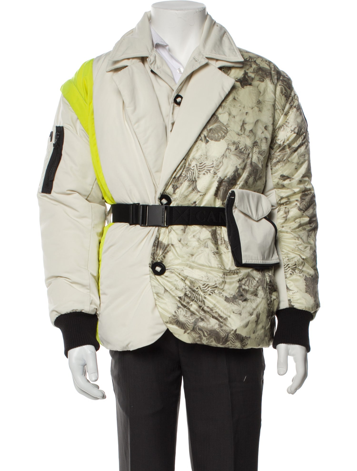 Canada Goose X Feng Chen Wang Graphic Print Bomber Jacket w/ Tags